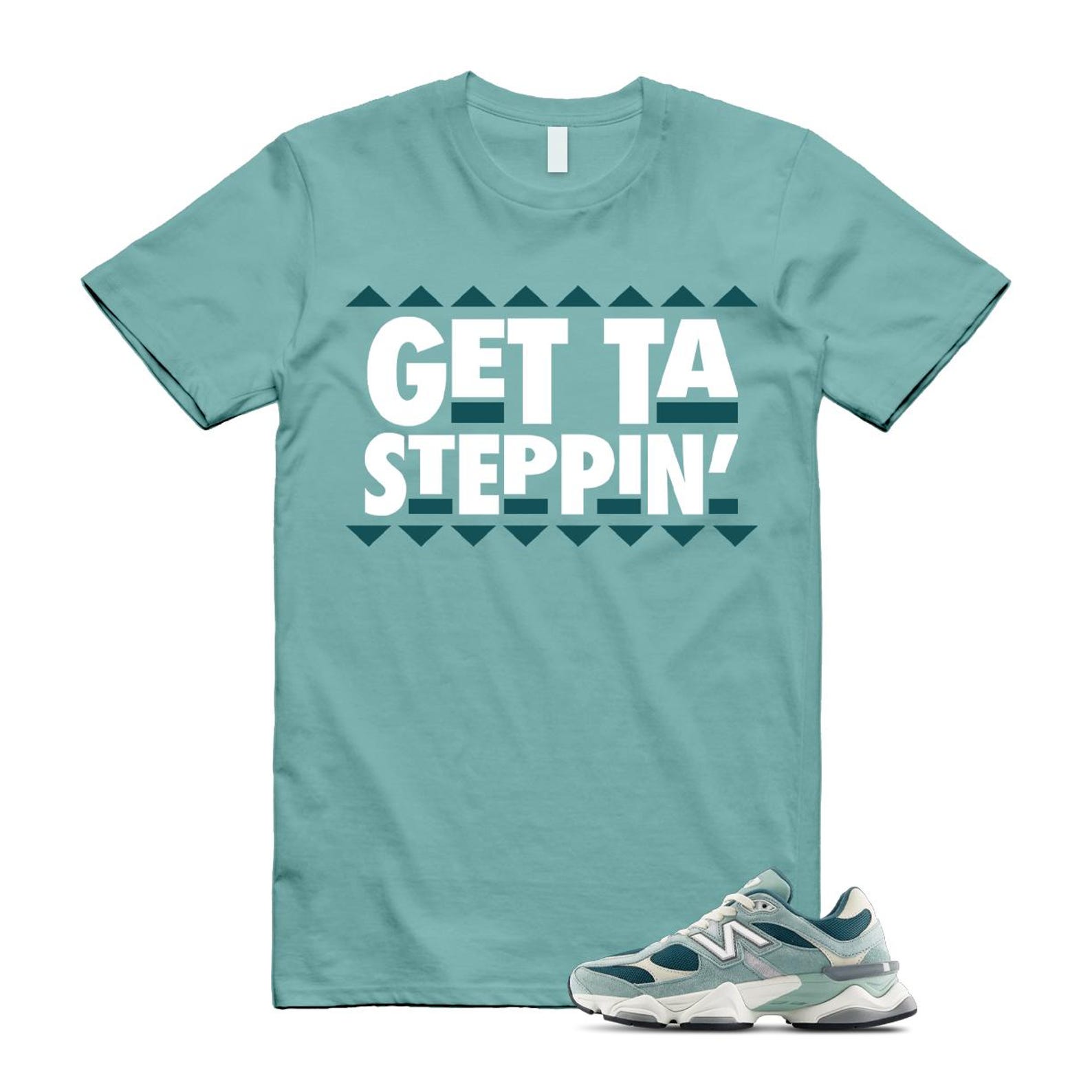 9060 Salt Marsh Green Cream Turtledove New Spruce T Shirt Match GET ,U9060FG T-Shirt, Sneaker Match Tee