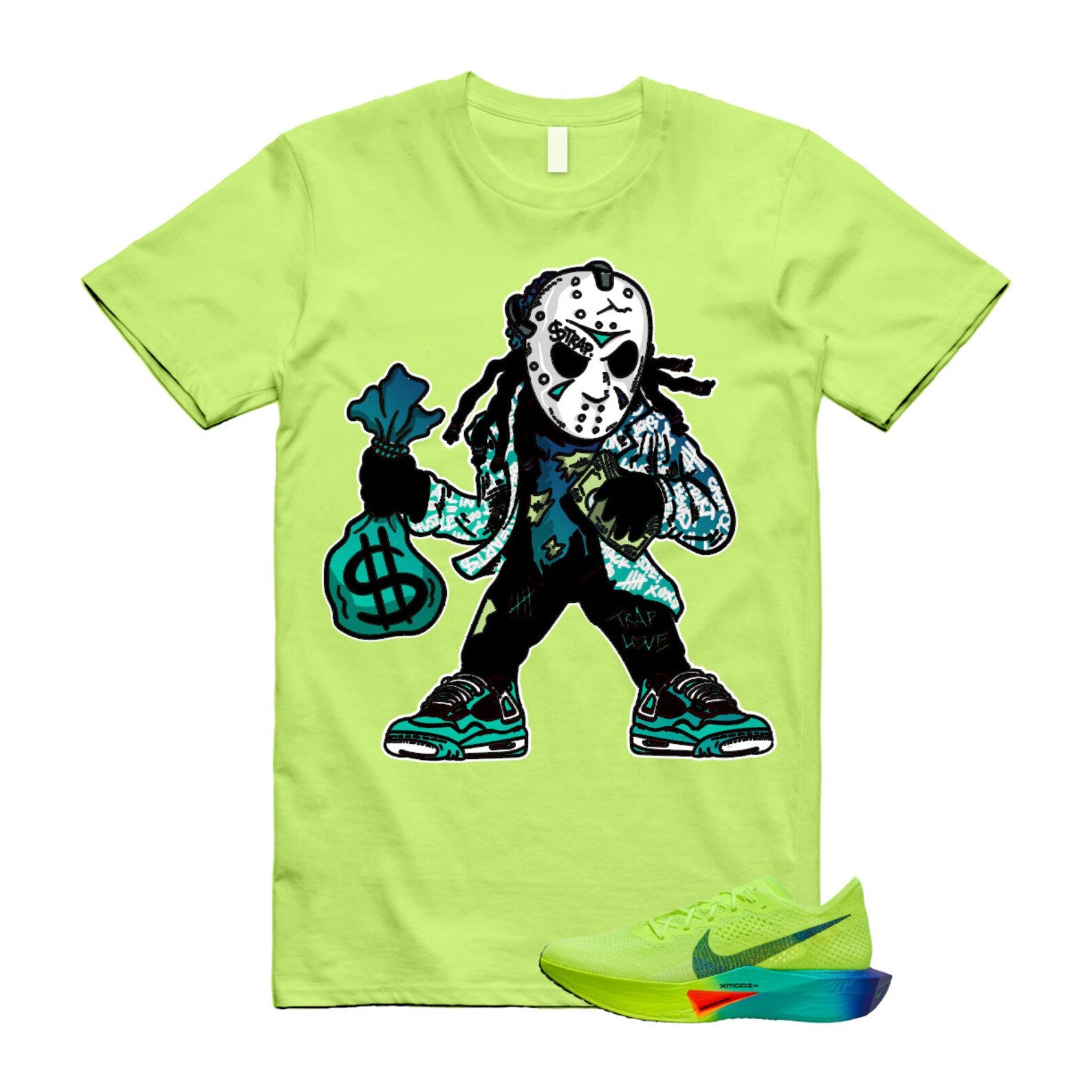 Volt Concord Air Zoom Alphafly 3 Dusty Cactus Total Orange T Shirt Match JASON ,FD8311-700 T-Shirt, Sneaker Match Tee