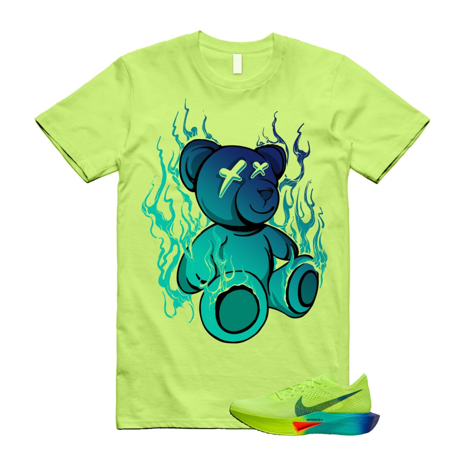 Volt Concord Air Zoom Alphafly 3 Dusty Cactus Total Orange T Shirt Match LIT ,FD8311-700 T-Shirt, Sneaker Match Tee