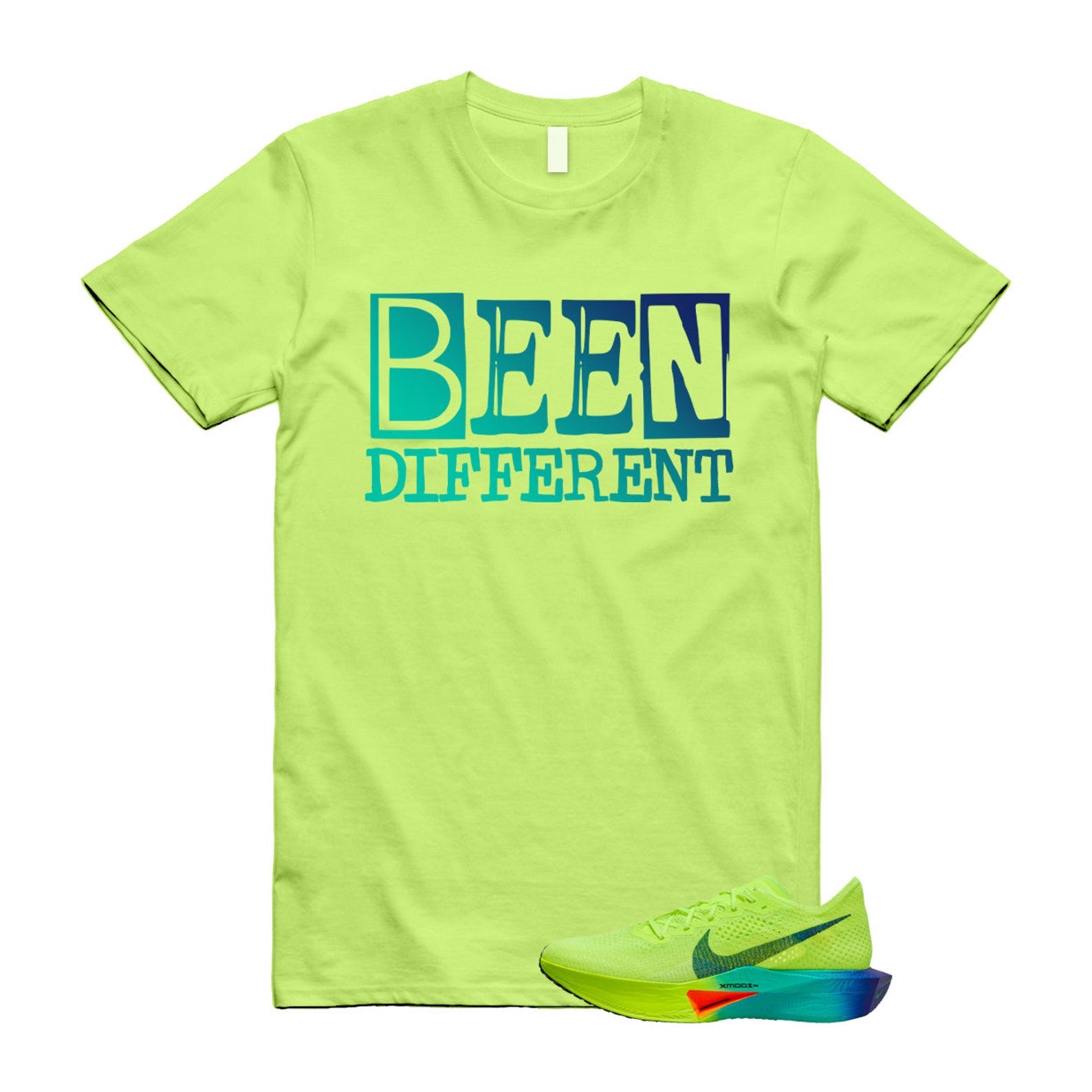 Volt Concord Air Zoom Alphafly 3 Dusty Cactus Total Orange T Shirt Match BEEN ,FD8311-700 T-Shirt, Sneaker Match Tee