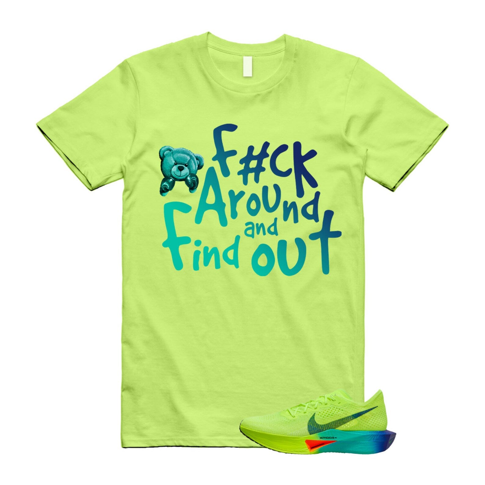 Volt Concord Air Zoom Alphafly 3 Dusty Cactus Total Orange T Shirt Match FCK ,FD8311-700 T-Shirt, Sneaker Match Tee