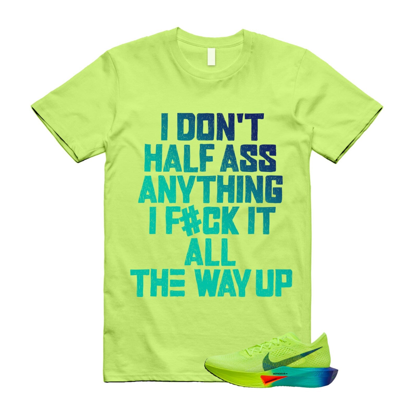 Volt Concord Air Zoom Alphafly 3 Dusty Cactus Total Orange T Shirt Match HALF ,FD8311-700 T-Shirt, Sneaker Match Tee