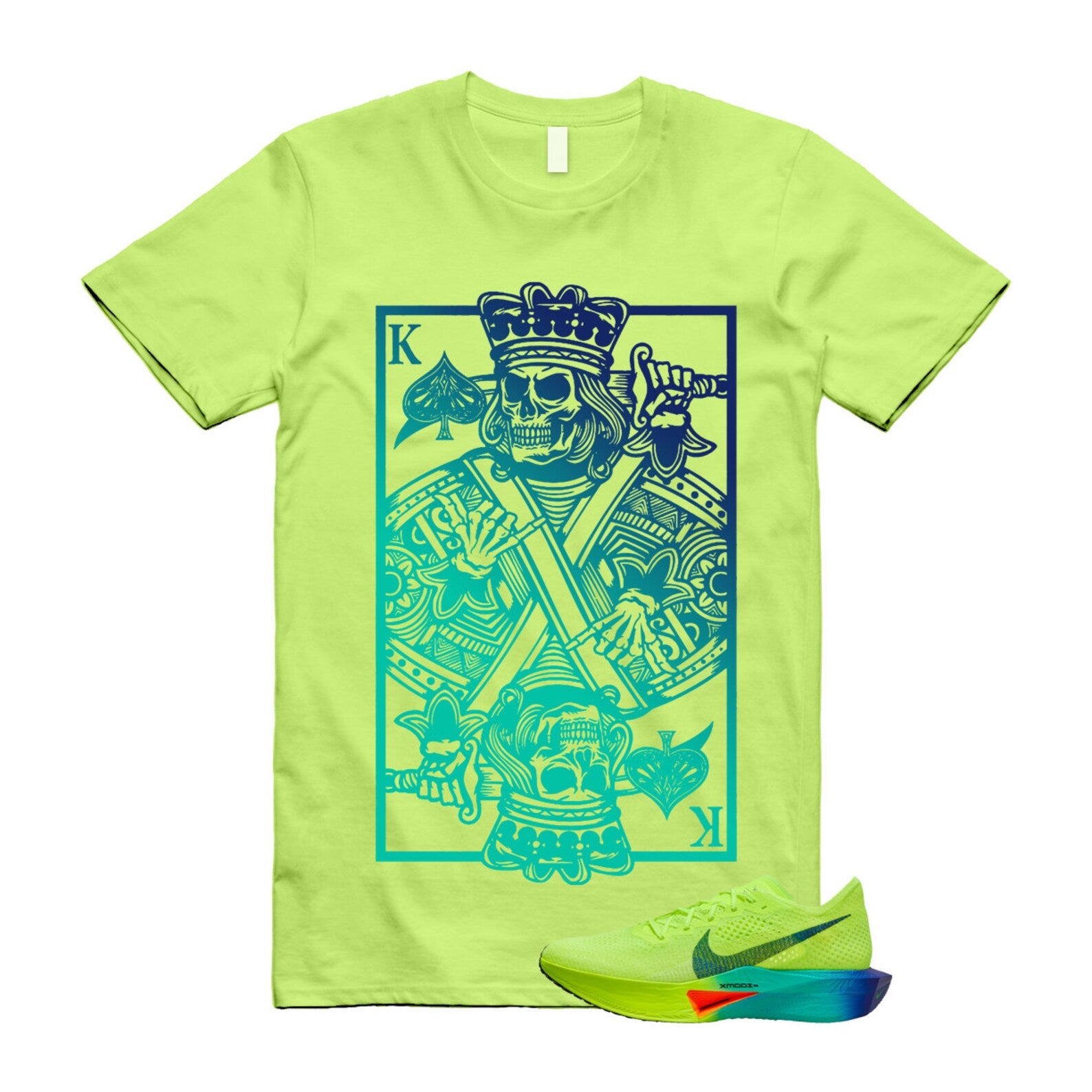 Volt Concord Air Zoom Alphafly 3 Dusty Cactus Total Orange T Shirt Match KC ,FD8311-700 T-Shirt, Sneaker Match Tee