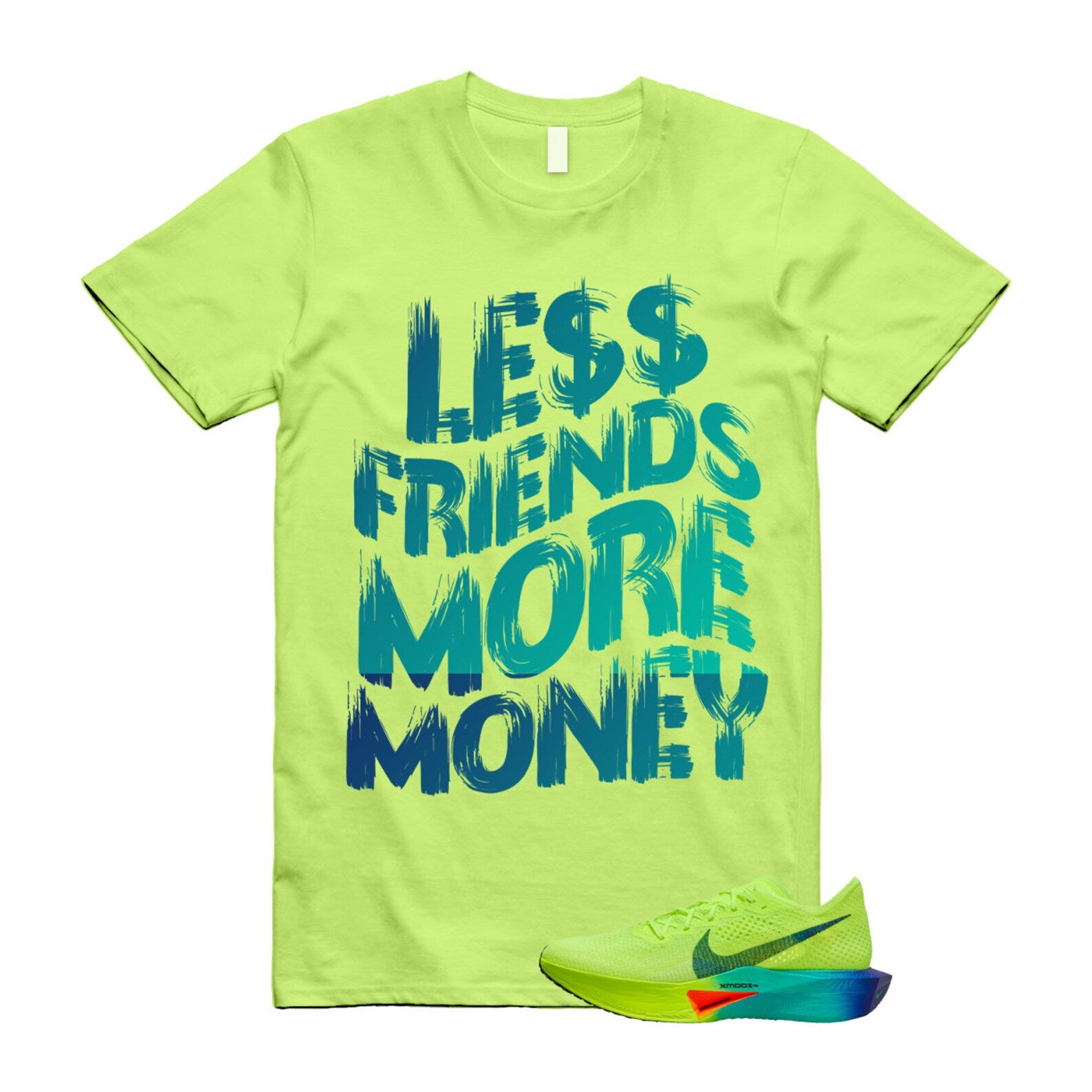 Volt Concord Air Zoom Alphafly 3 Dusty Cactus Total Orange T Shirt Match LF ,FD8311-700 T-Shirt, Sneaker Match Tee