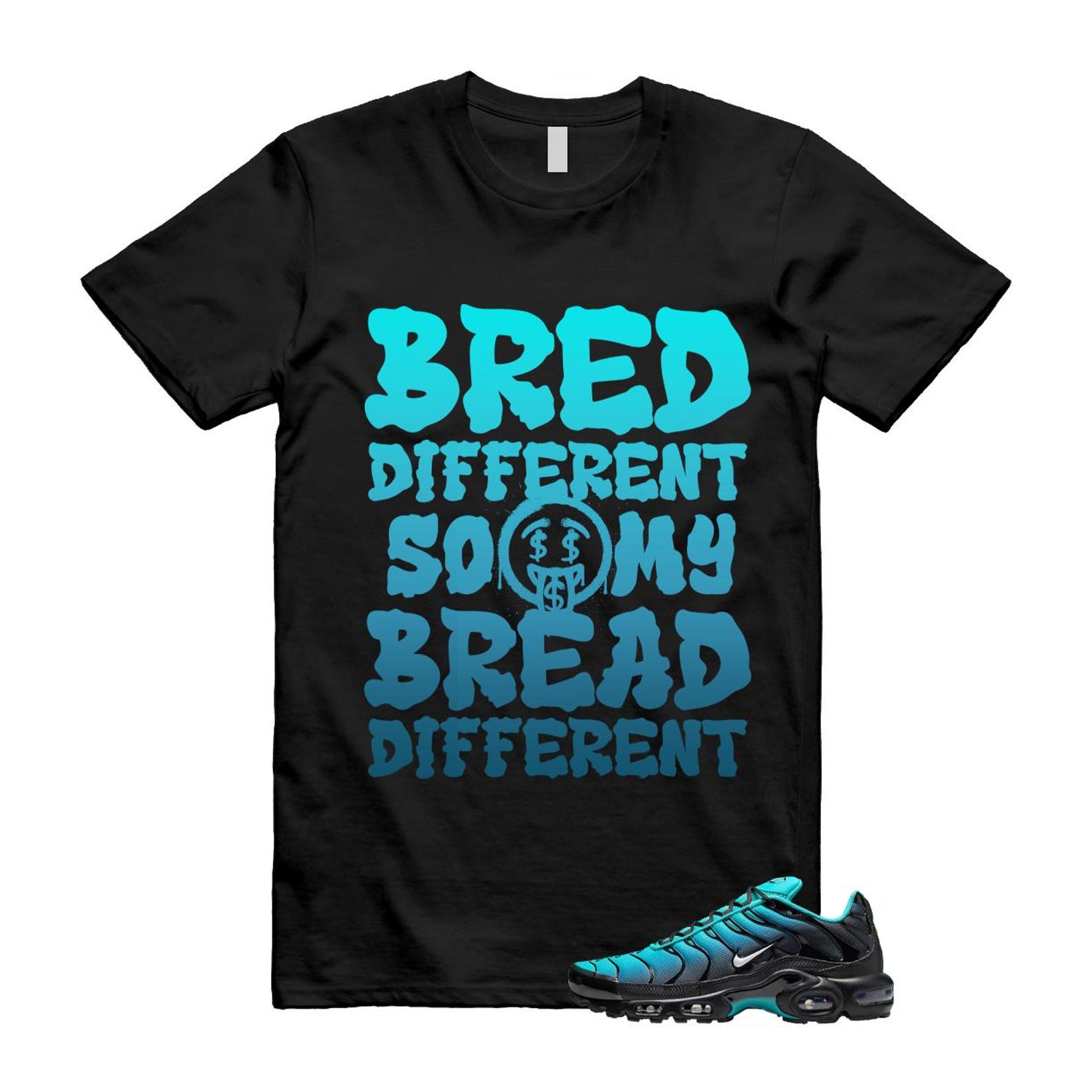 Air Max Light Retro Blue Black Summit White Plus T Shirt Match BDBD ,DM0032-401 T-Shirt, Sneaker Match Tee