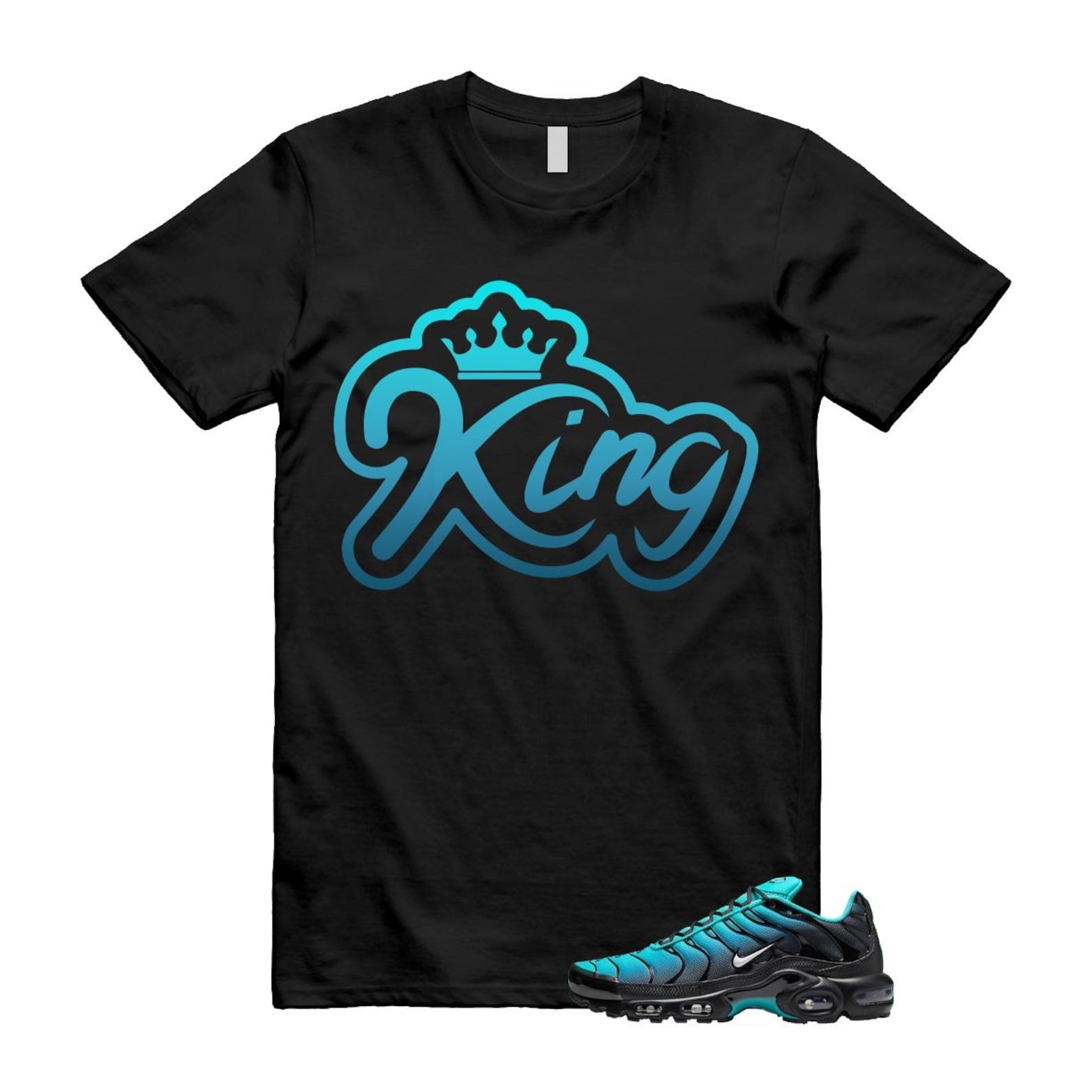 Air Max Light Retro Blue Black Summit White Plus T Shirt Match K2 ,DM0032-401 T-Shirt, Sneaker Match Tee