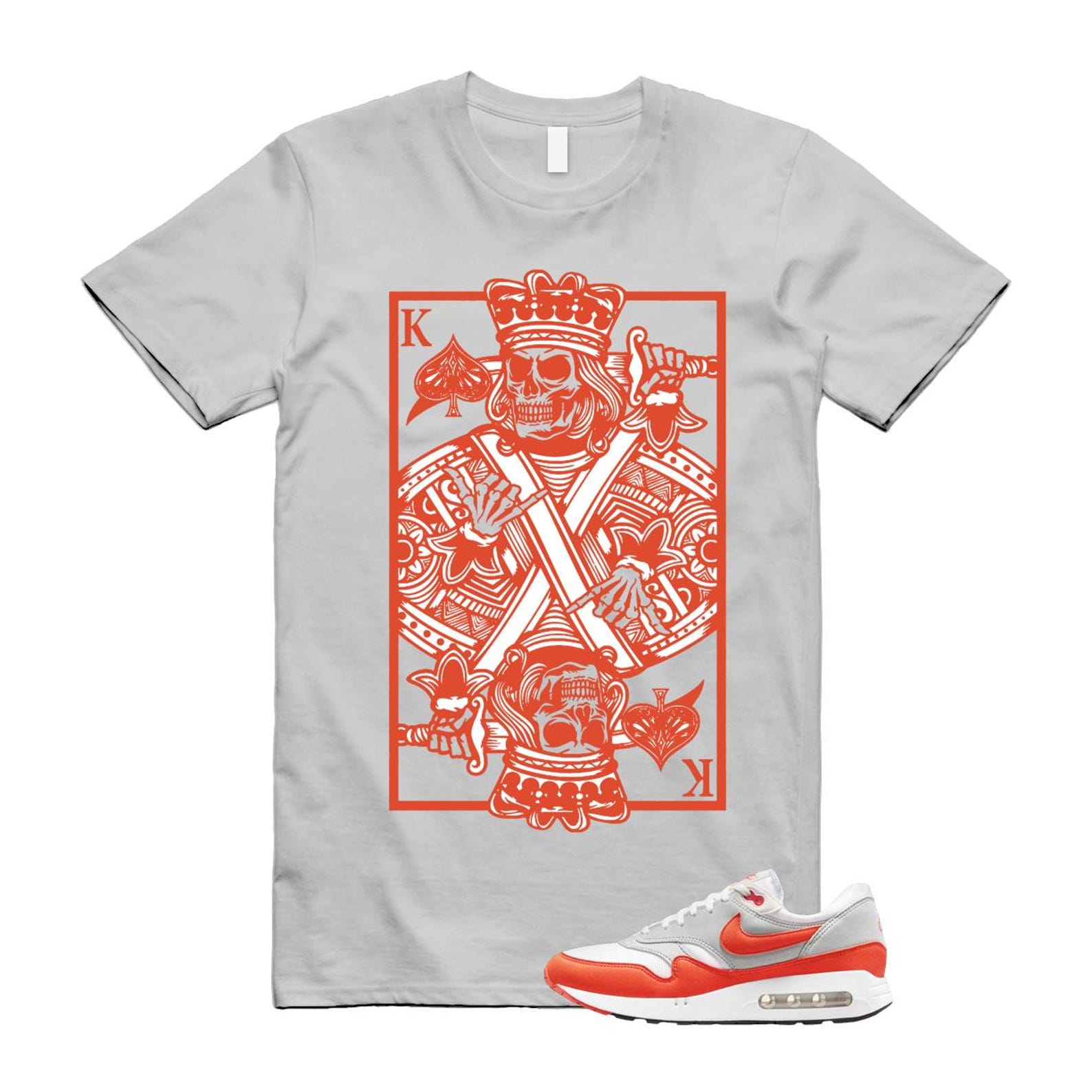 Air Max 1 Cosmic Clay Summit White Light Pumice '86 OG T Shirt Match KC ,DQ3989-103 T-Shirt, Sneaker Match Tee