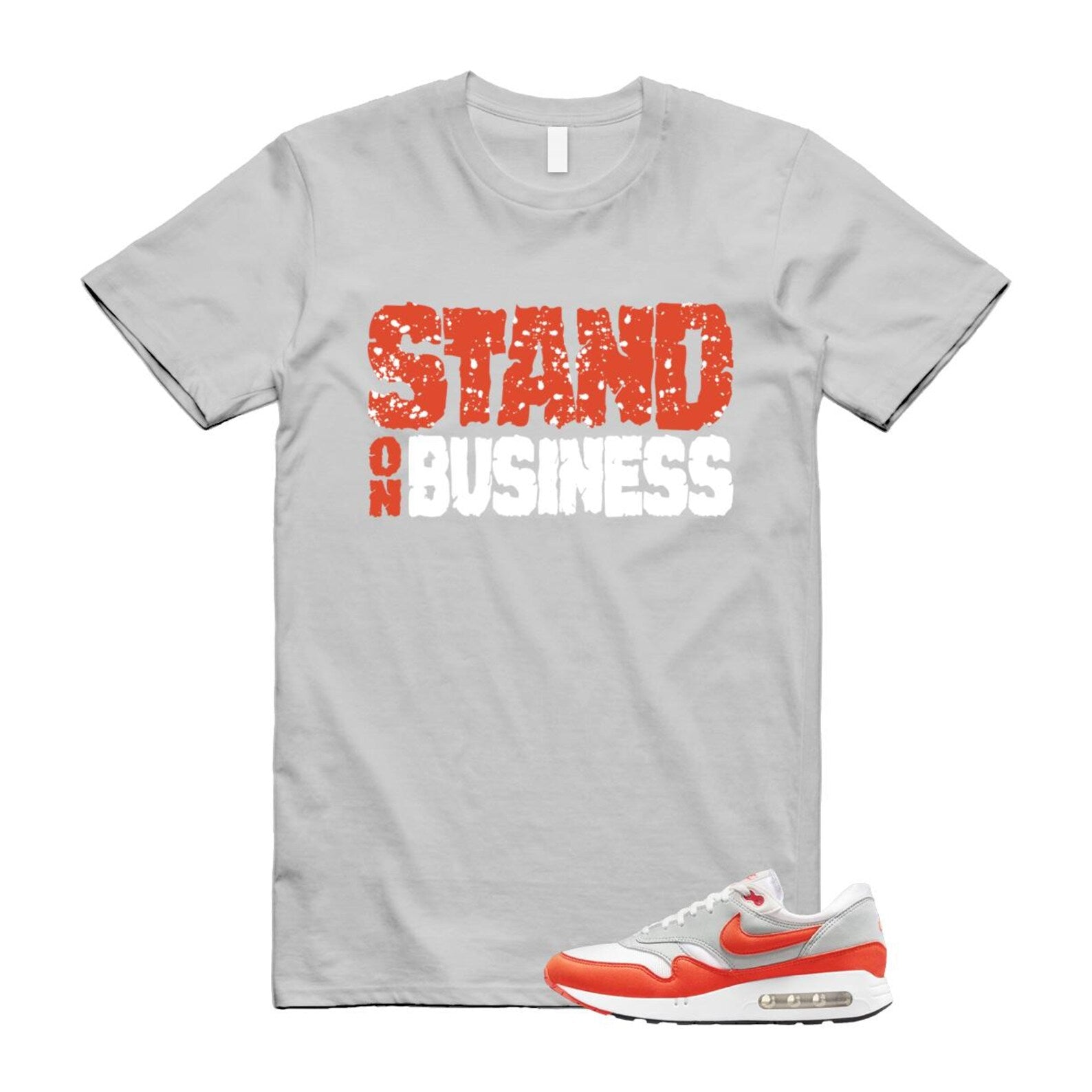 Air Max 1 Cosmic Clay Summit White Light Pumice '86 OG T Shirt Match Stand On Business ,DQ3989-103 T-Shirt, Sneaker Match Tee