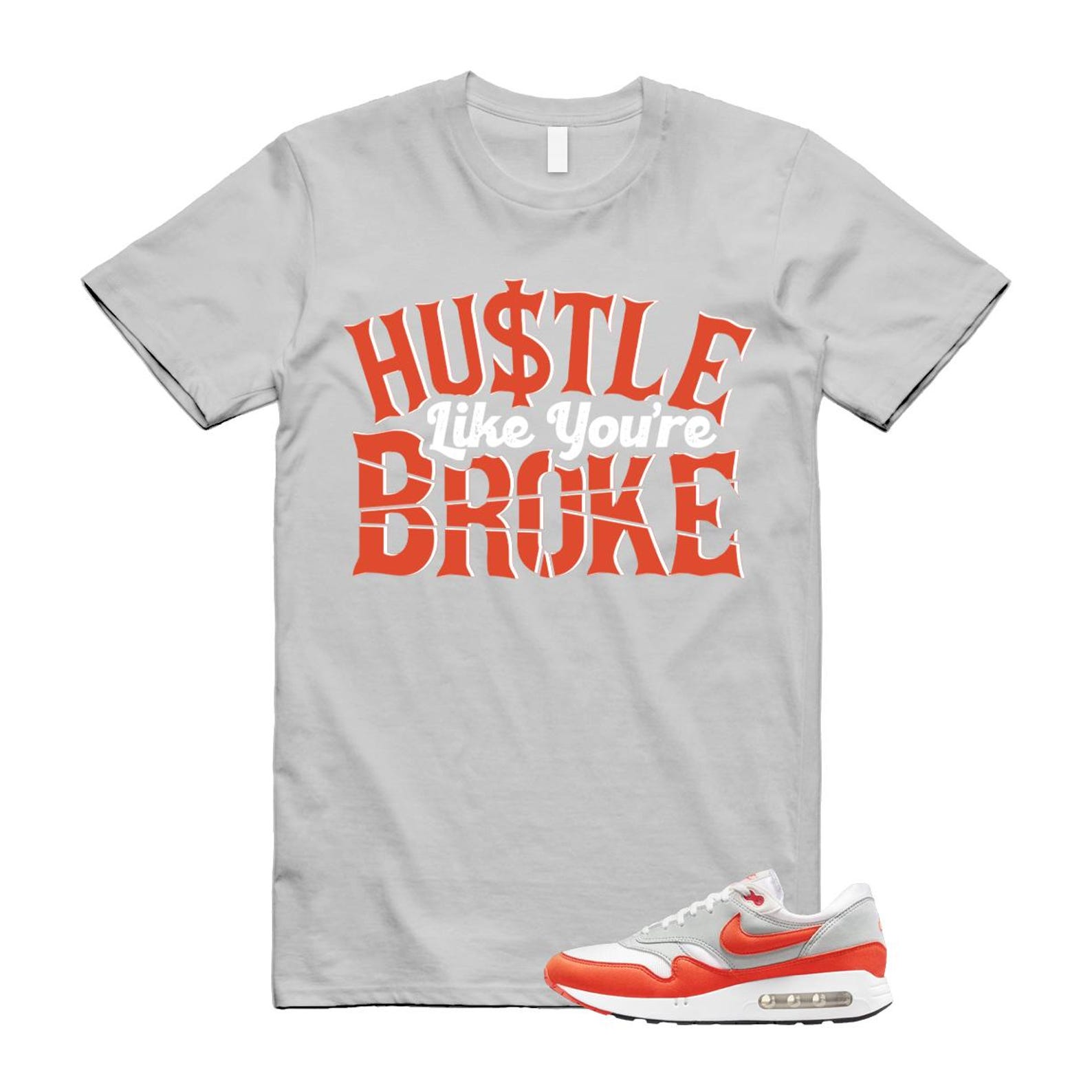 Air Max 1 Cosmic Clay Summit White Light Pumice '86 OG T Shirt Match BROKE ,DQ3989-103 T-Shirt, Sneaker Match Tee