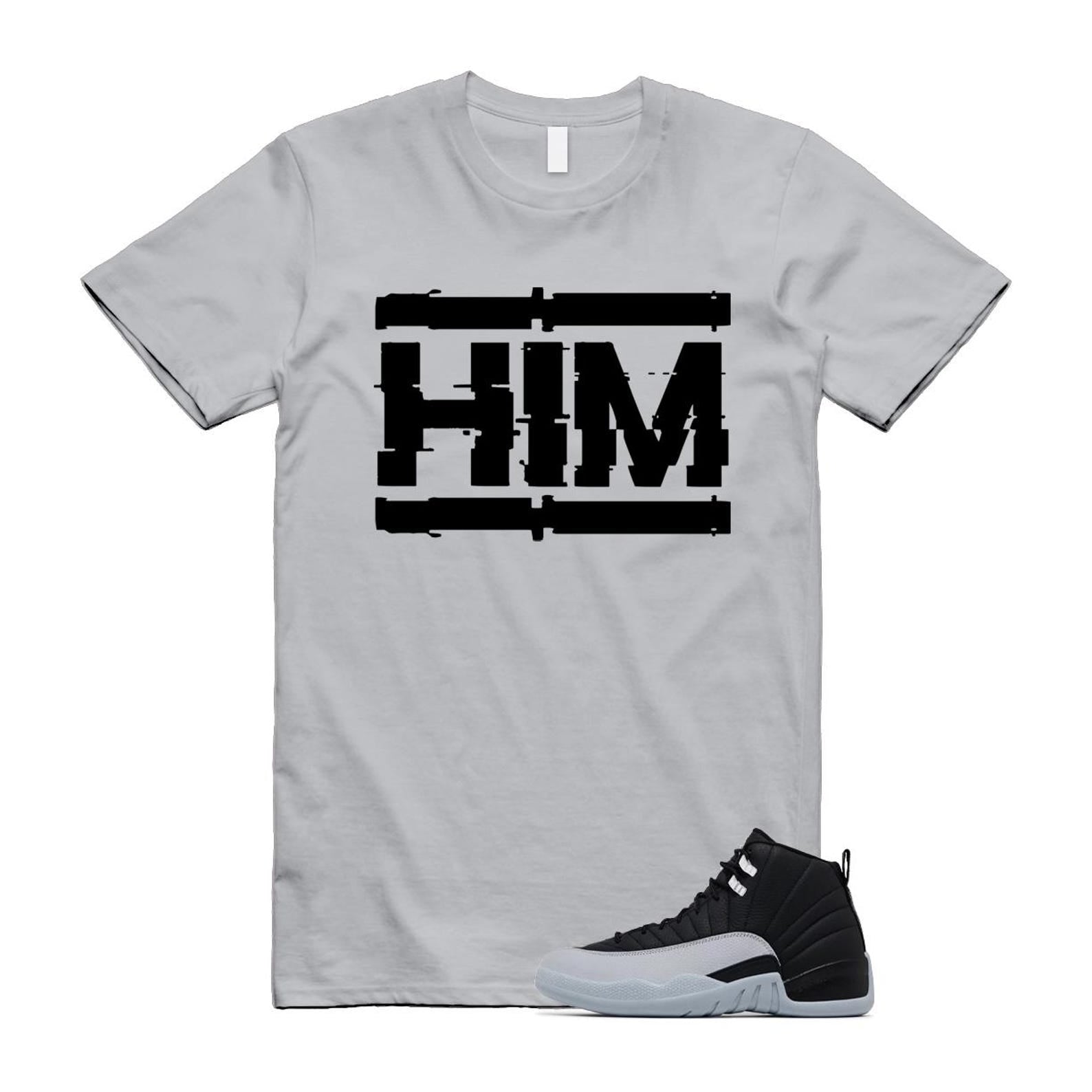 12 Barons Black Wolf Grey White Retro T Shirt Match HIM ,CT8013-010 T-Shirt, Sneaker Match Tee