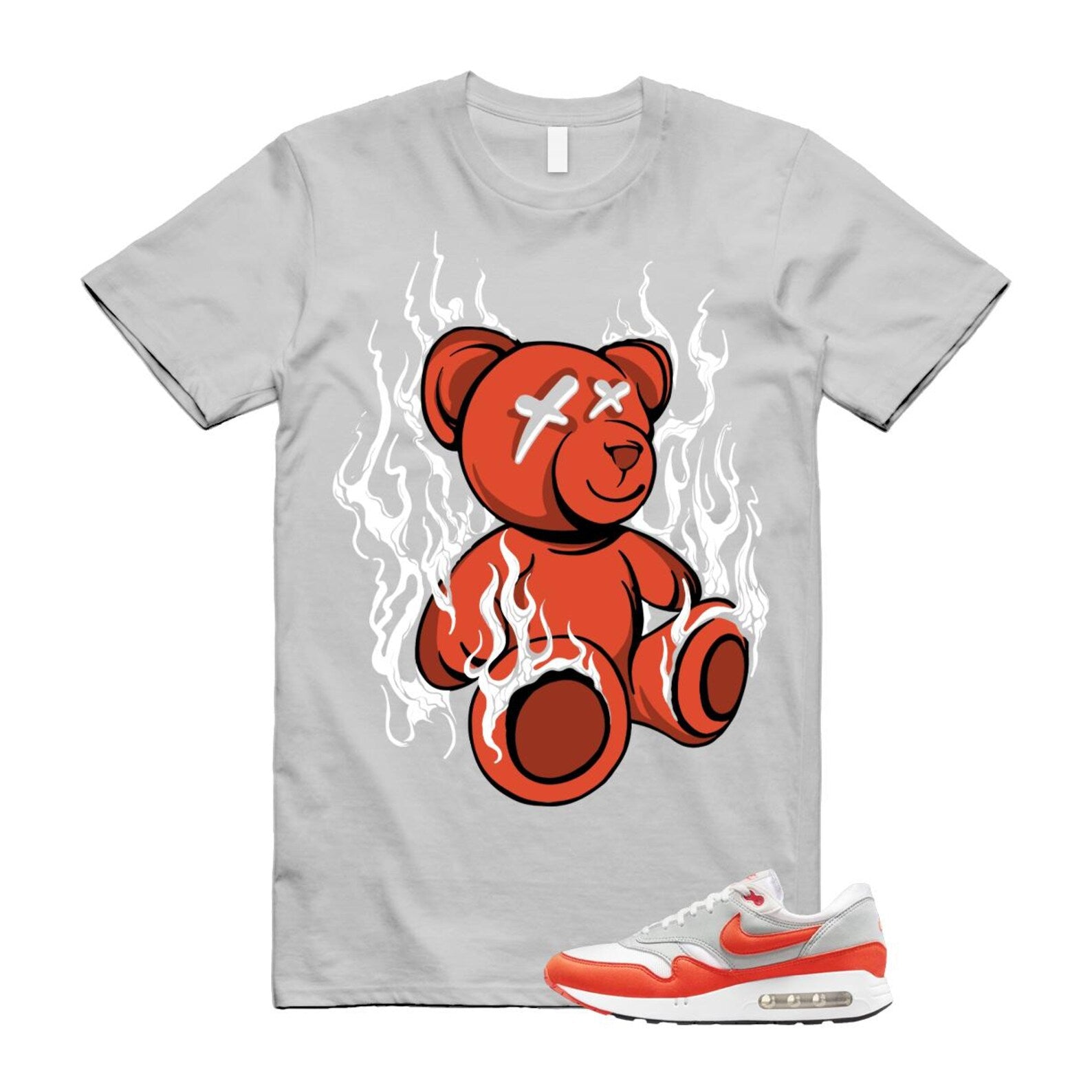 Air Max 1 Cosmic Clay Summit White Light Pumice '86 OG T Shirt Match LIT ,DQ3989-103 T-Shirt, Sneaker Match Tee