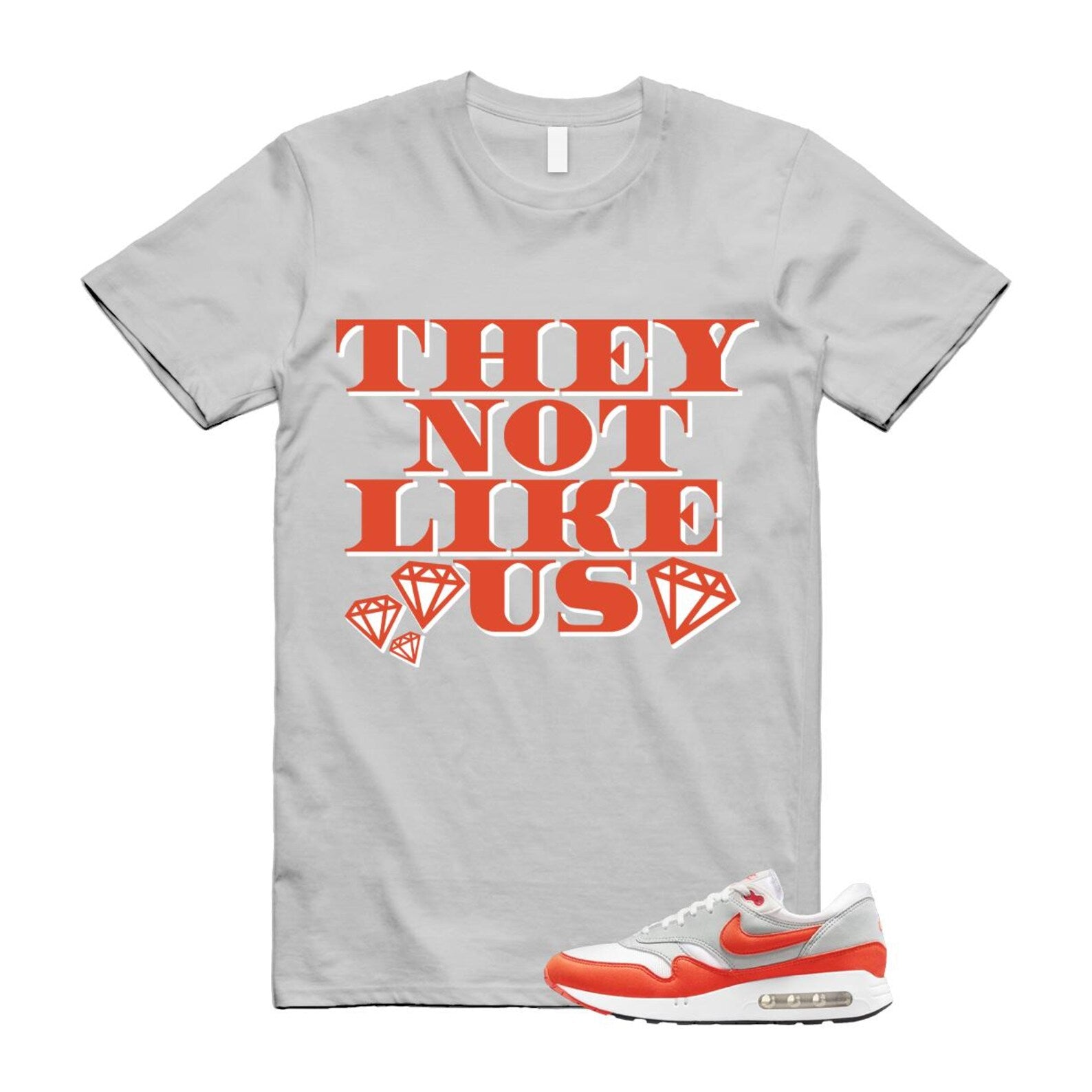 Air Max 1 Cosmic Clay Summit White Light Pumice '86 OG T Shirt Match US2 ,DQ3989-103 T-Shirt, Sneaker Match Tee