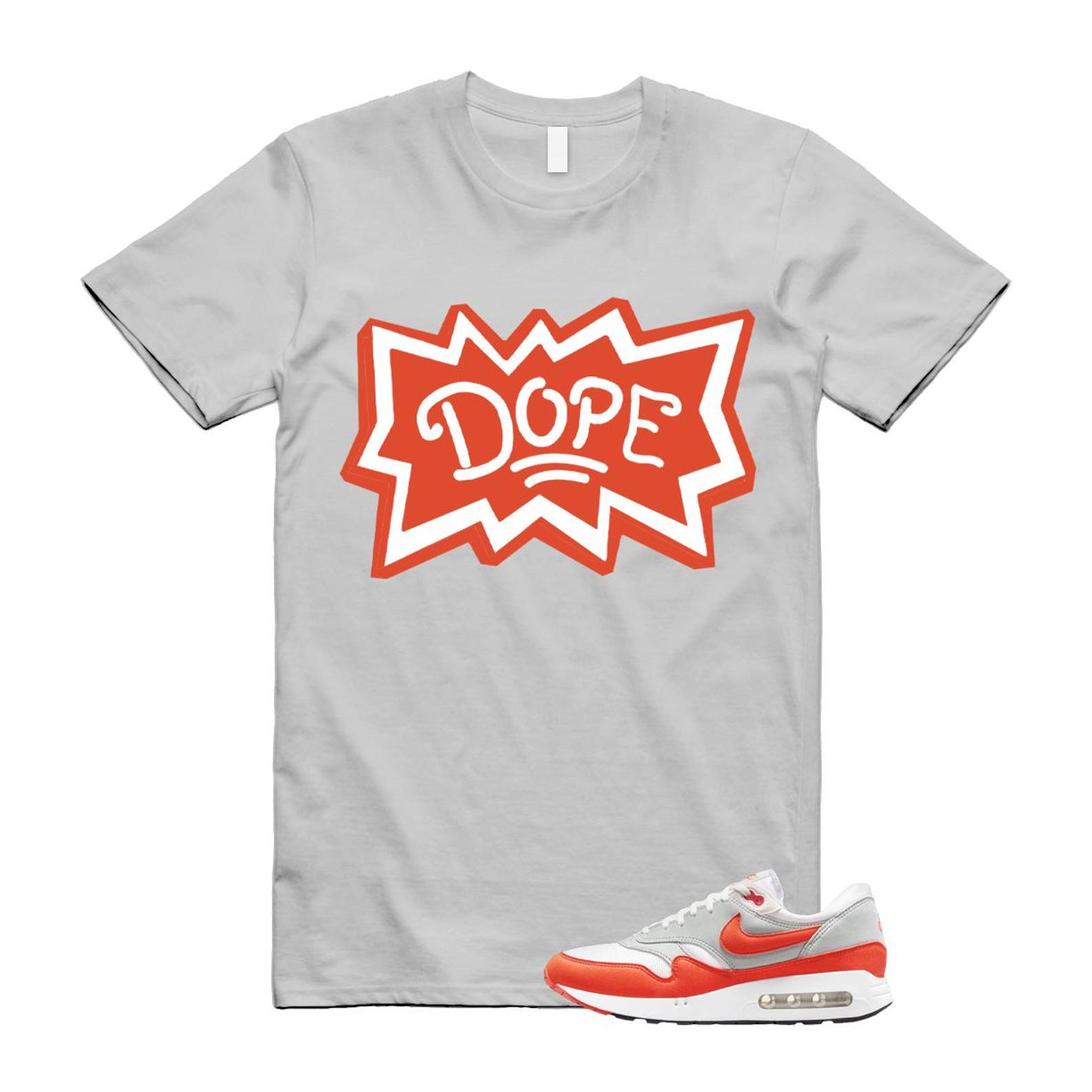 Air Max 1 Cosmic Clay Summit White Light Pumice '86 OG T Shirt Match DOPE ,DQ3989-103 T-Shirt, Sneaker Match Tee