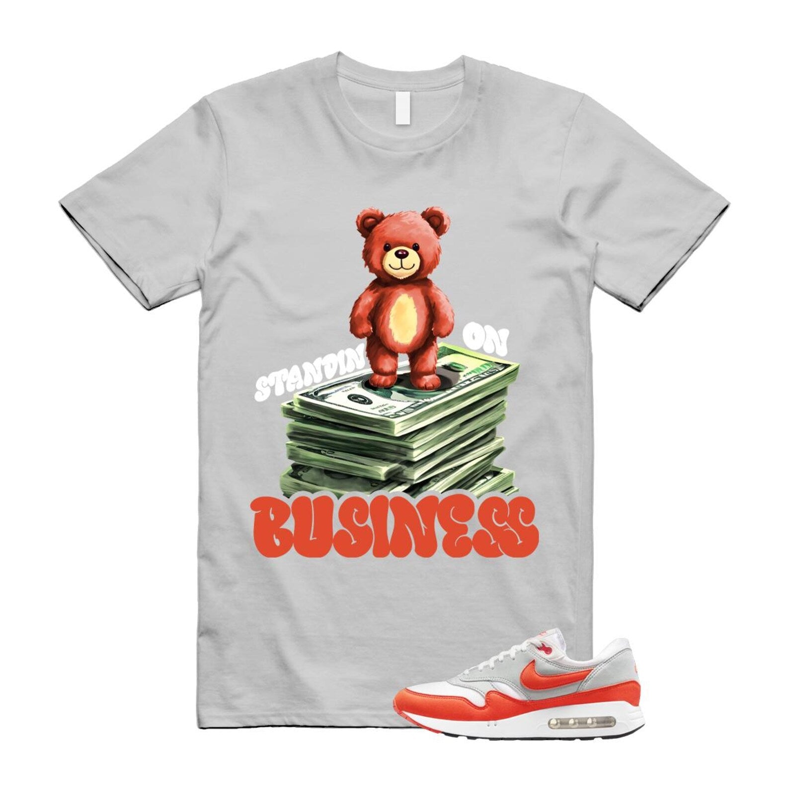 Air Max 1 Cosmic Clay Summit White Light Pumice '86 OG T Shirt Match SB2 ,DQ3989-103 T-Shirt, Sneaker Match Tee