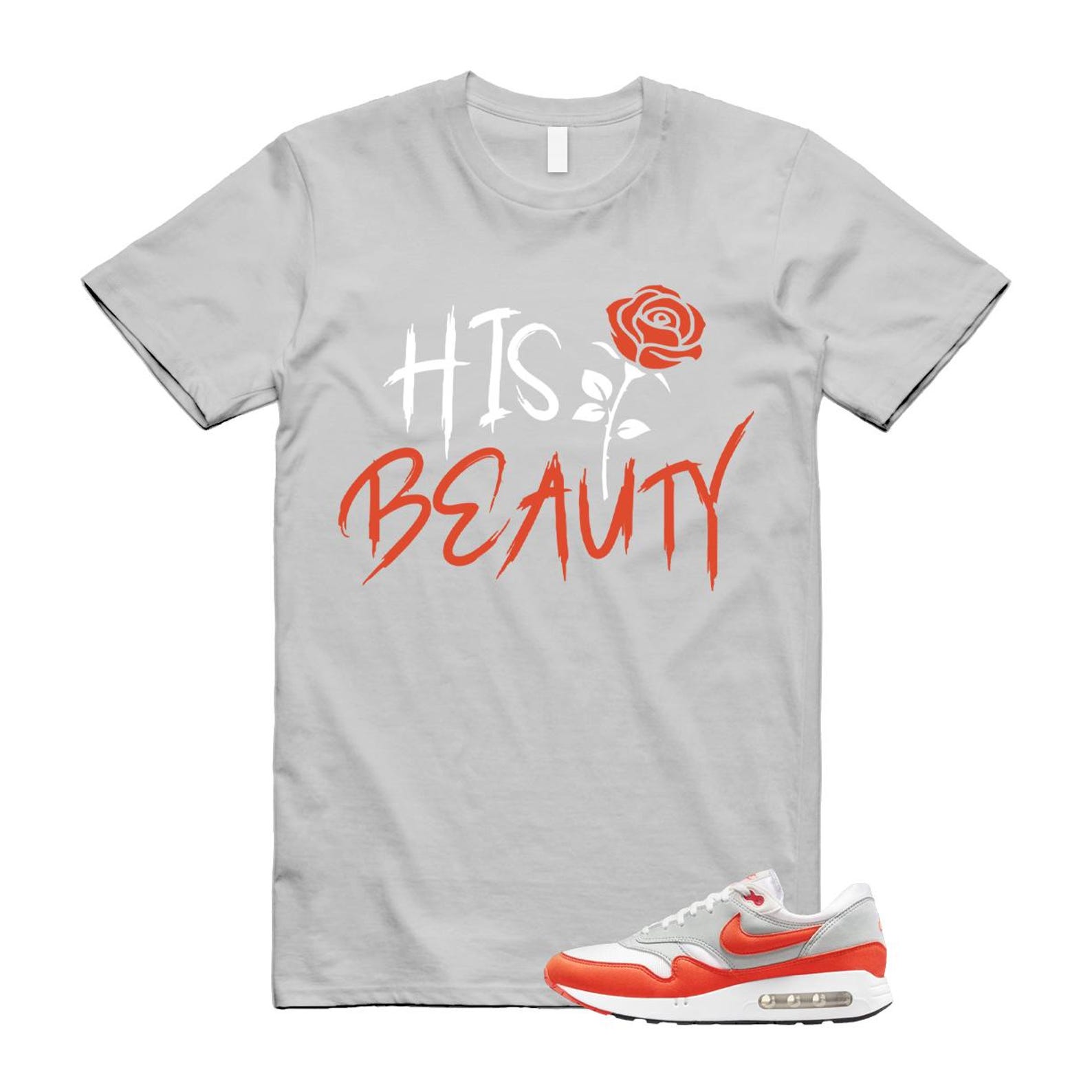 Air Max 1 Cosmic Clay Summit White Light Pumice '86 OG T Shirt Match BEAUTY ,DQ3989-103 T-Shirt, Sneaker Match Tee