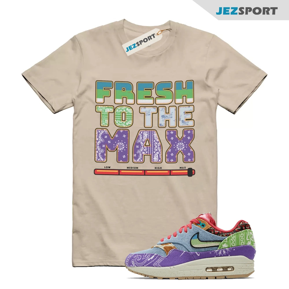 Air Max 1 Far Out Match Shirt, Fresh To The Max Tshirt To Match Air Max Far Out, DN1803 500 Sneaker Match Tee T-Shirt, Sneaker Match Tee