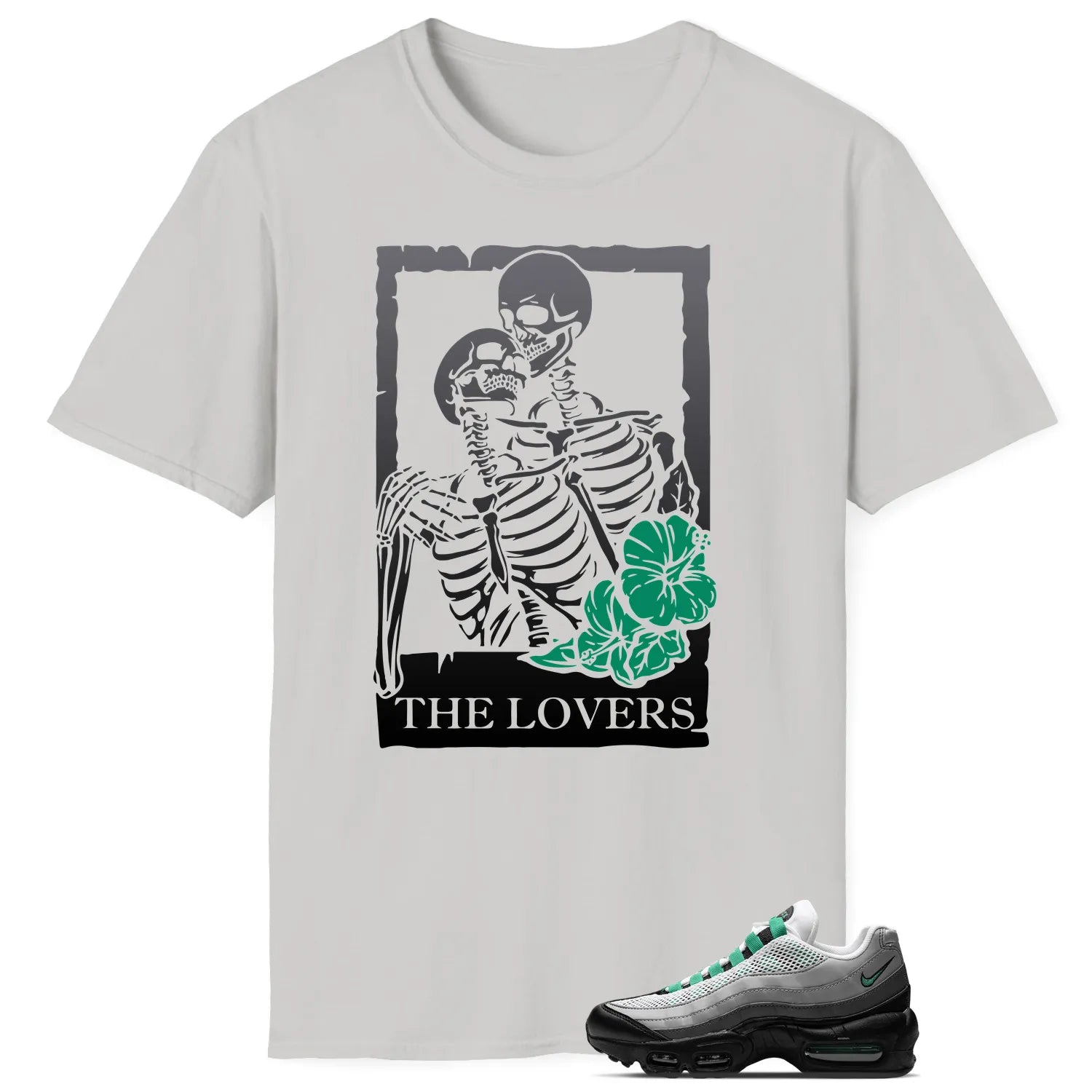 Lovers Tee for Air Max 95 Next Nature Stadium Green Sneakers DH8015-002 T-Shirt, Sneaker Match Tee