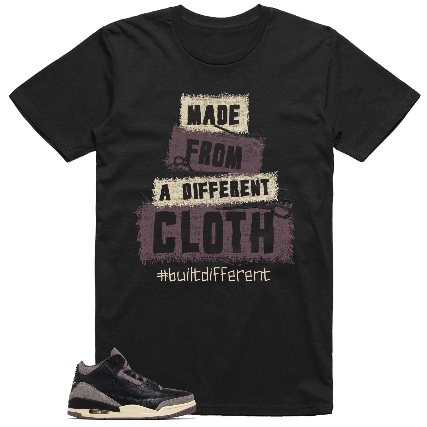 Built Different Shirt to Match Air Jordan 3 While You Were Sleeping FZ4811-001 T-Shirt, Sneaker Match Tee