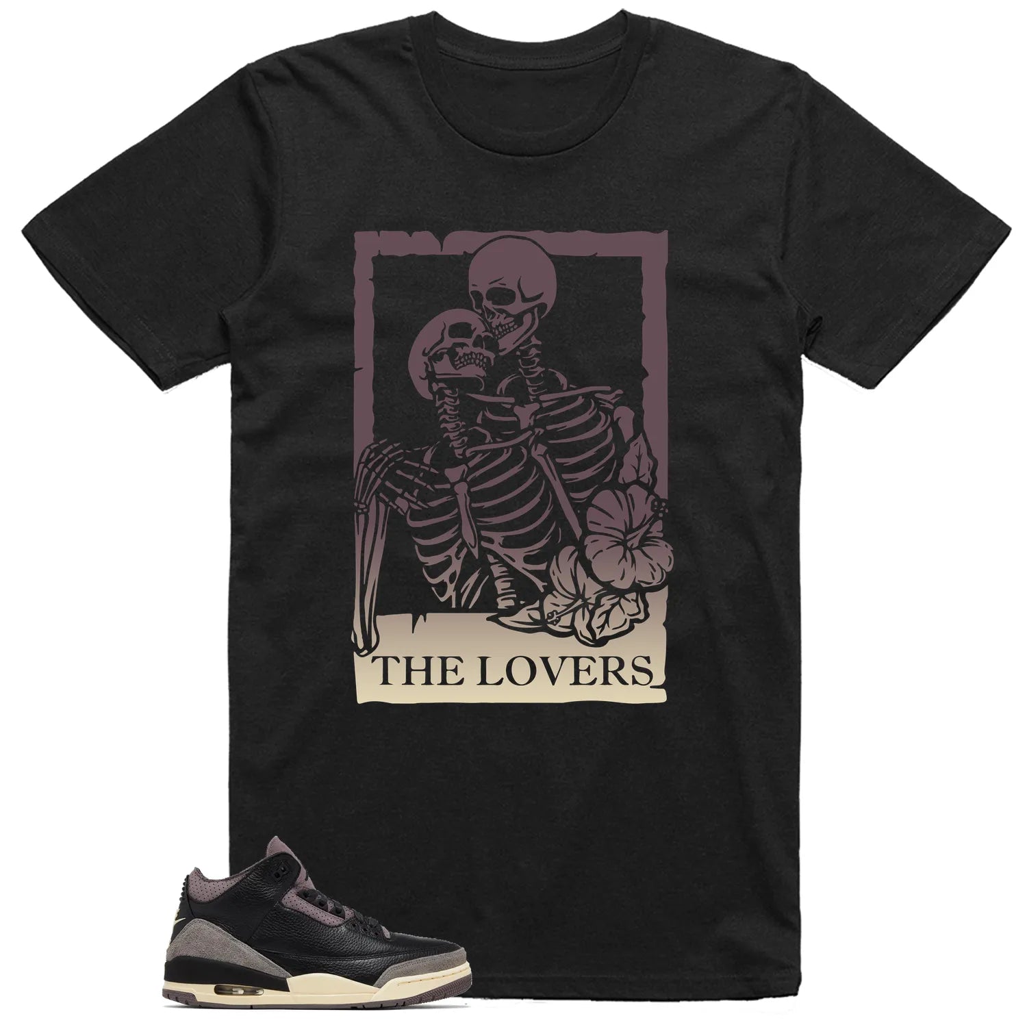 The Lovers Shirt to Match Air Jordan 3 While You Were Sleeping FZ4811-001 T-Shirt, Sneaker Match Tee