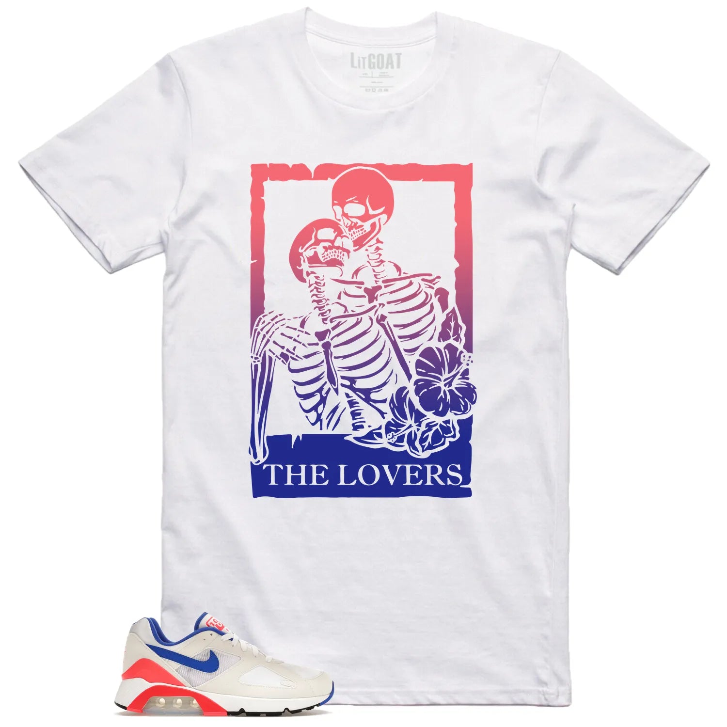 The Lovers Shirt to Match Air Max 180 Ultramarin 2024 FJ9259-100 T-Shirt, Sneaker Match Tee