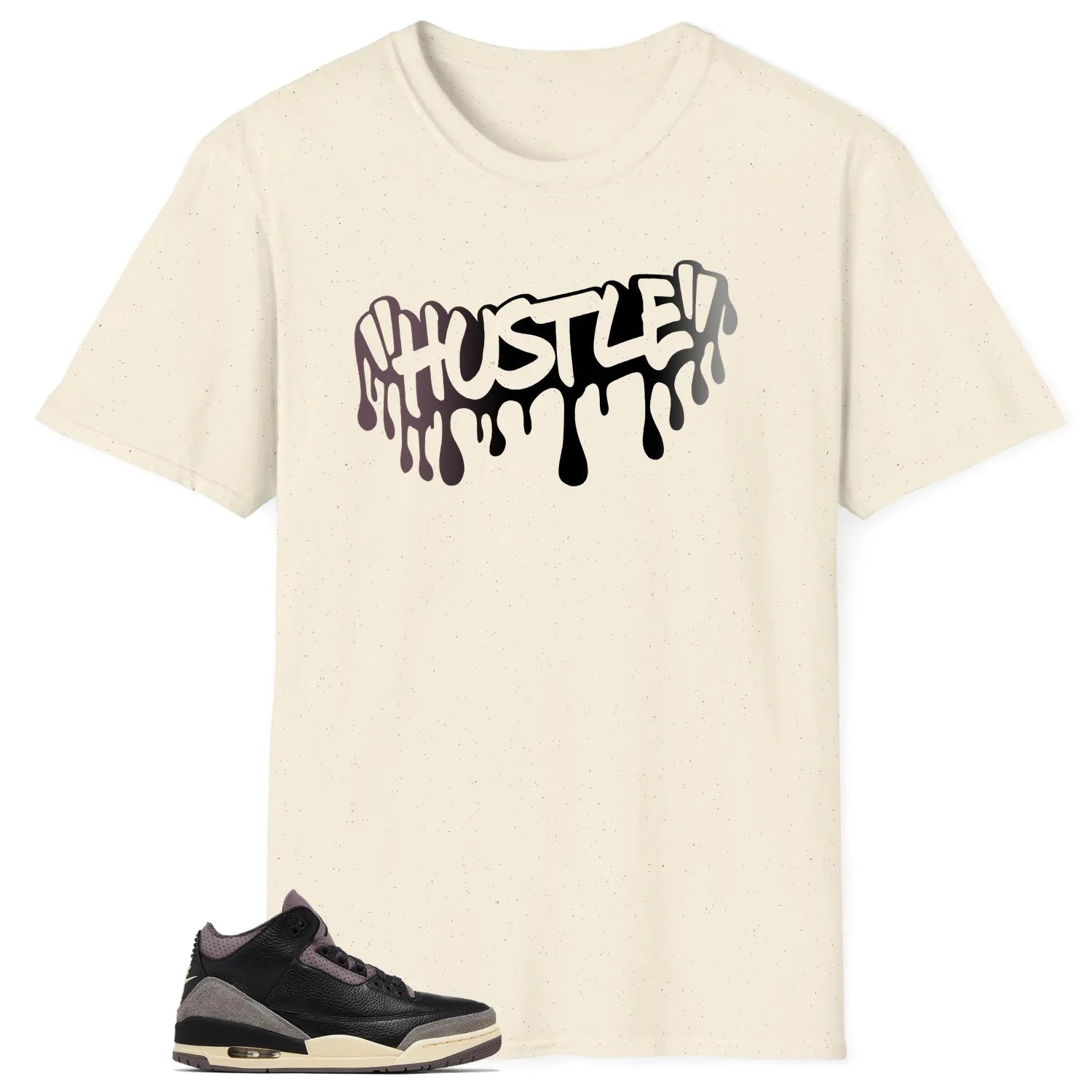 Hustle Shirt to Match Jordan 3 While You Were Sleeping FZ4811-001 T-Shirt, Sneaker Match Tee