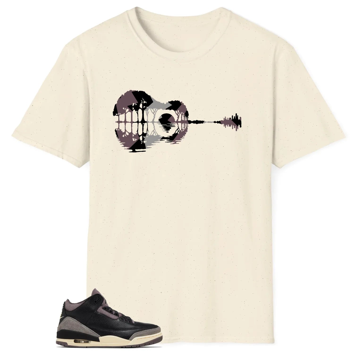 Guitar Shirt to Match Jordan 3 While You Were Sleeping FZ4811-001 T-Shirt, Sneaker Match Tee