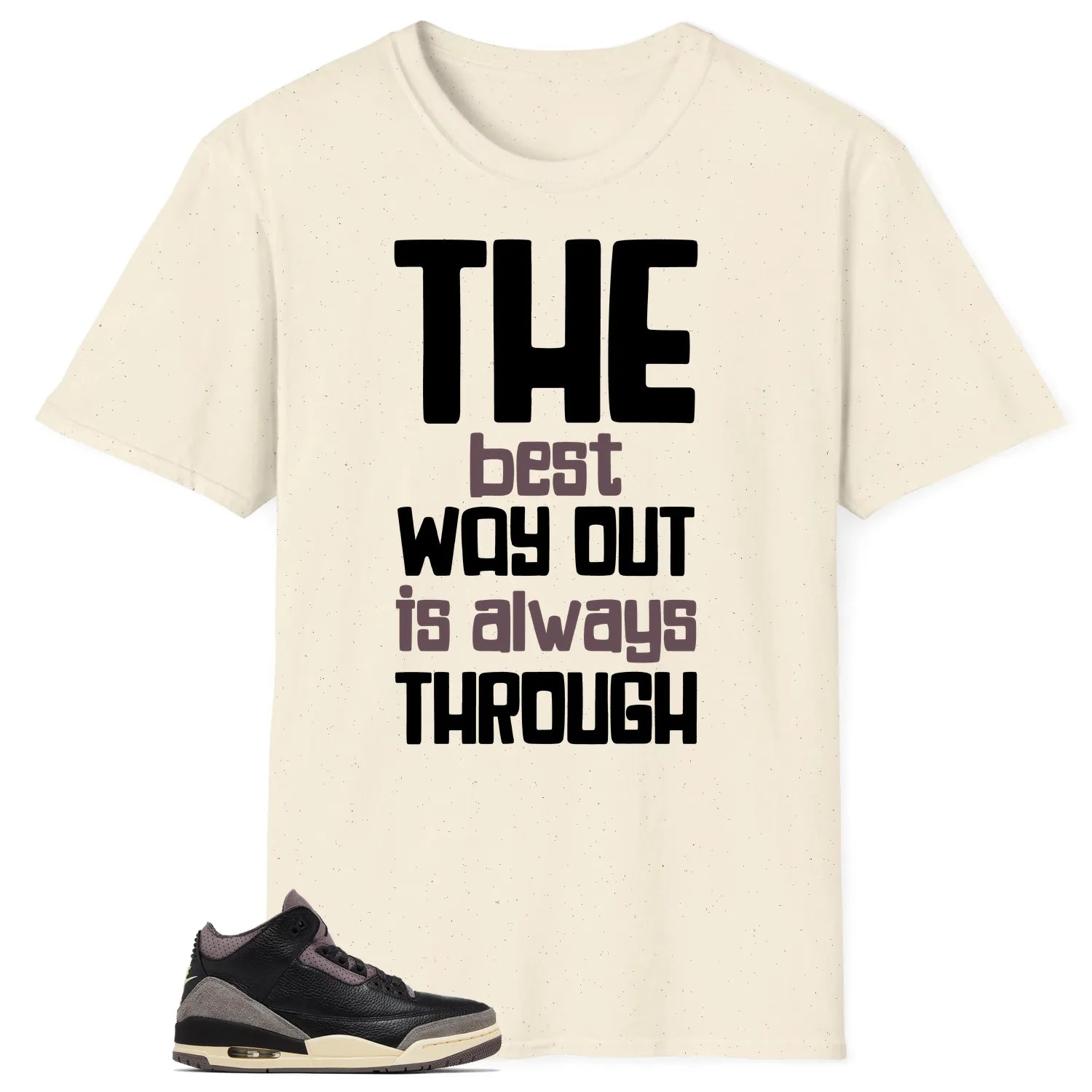 Best Way Shirt to Match Jordan 3 While You Were Sleeping FZ4811-001 T-Shirt, Sneaker Match Tee