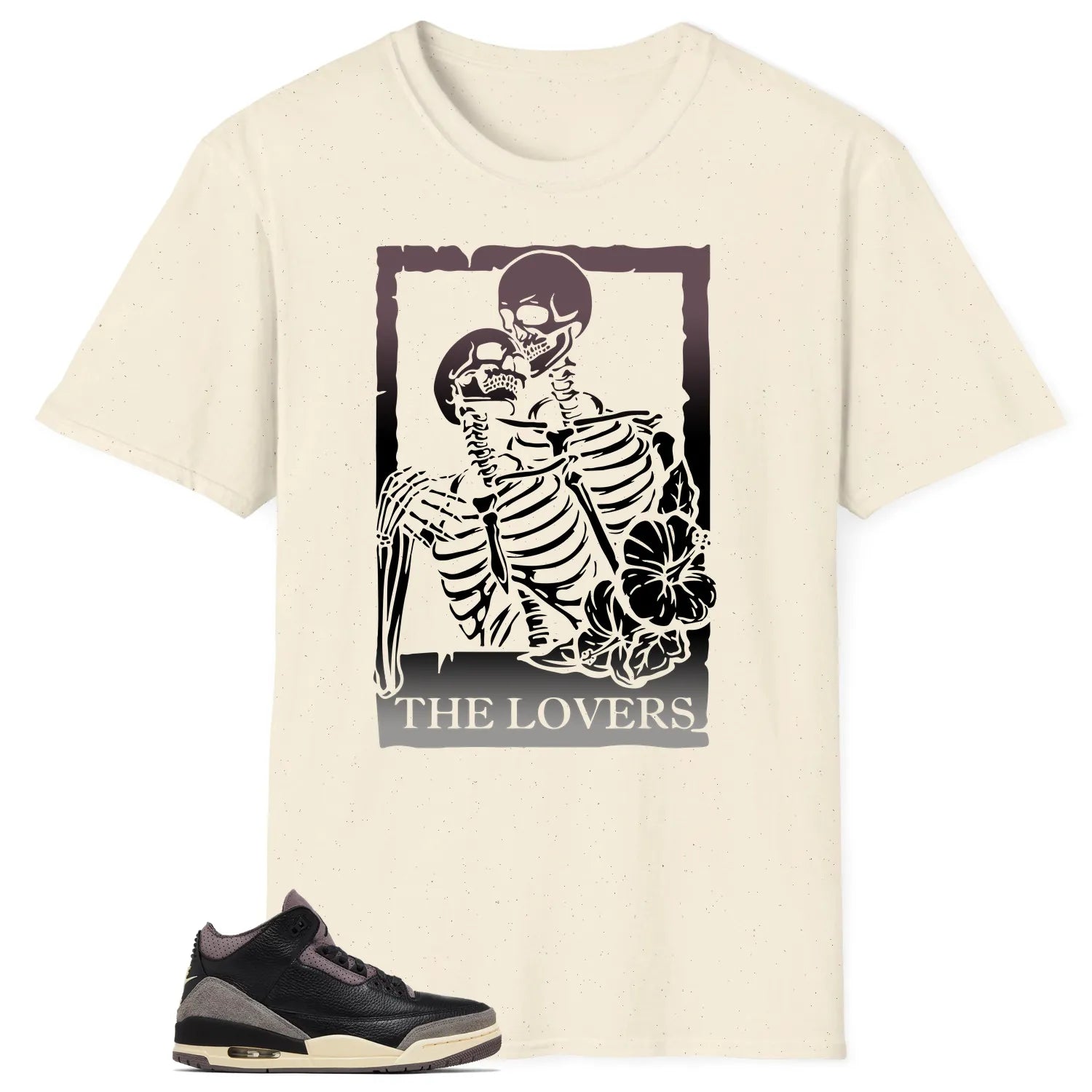 The Lovers Shirt to Match Jordan 3 While You Were Sleeping FZ4811-001 T-Shirt, Sneaker Match Tee