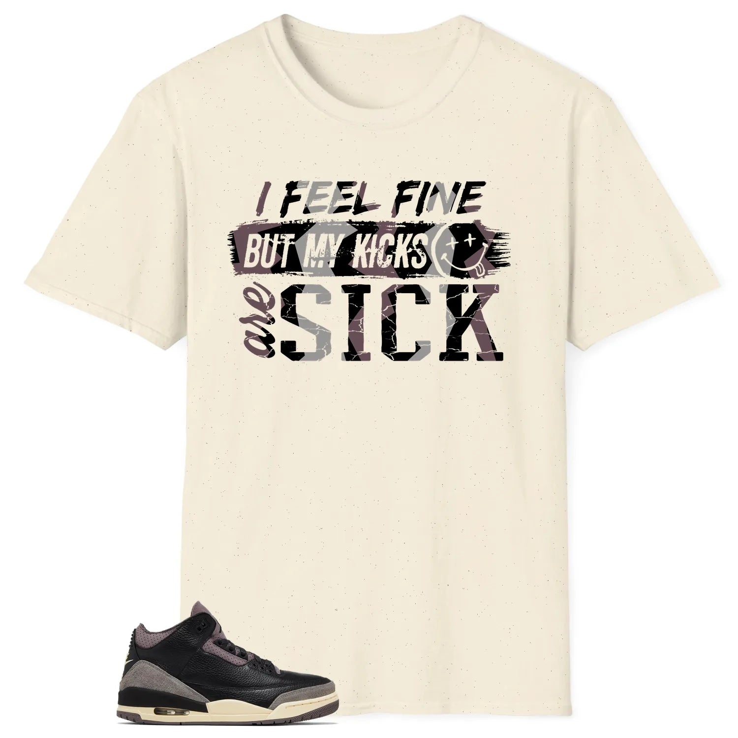 Sick Kicks Shirt to Match Jordan 3 While You Were Sleeping FZ4811-001 T-Shirt, Sneaker Match Tee