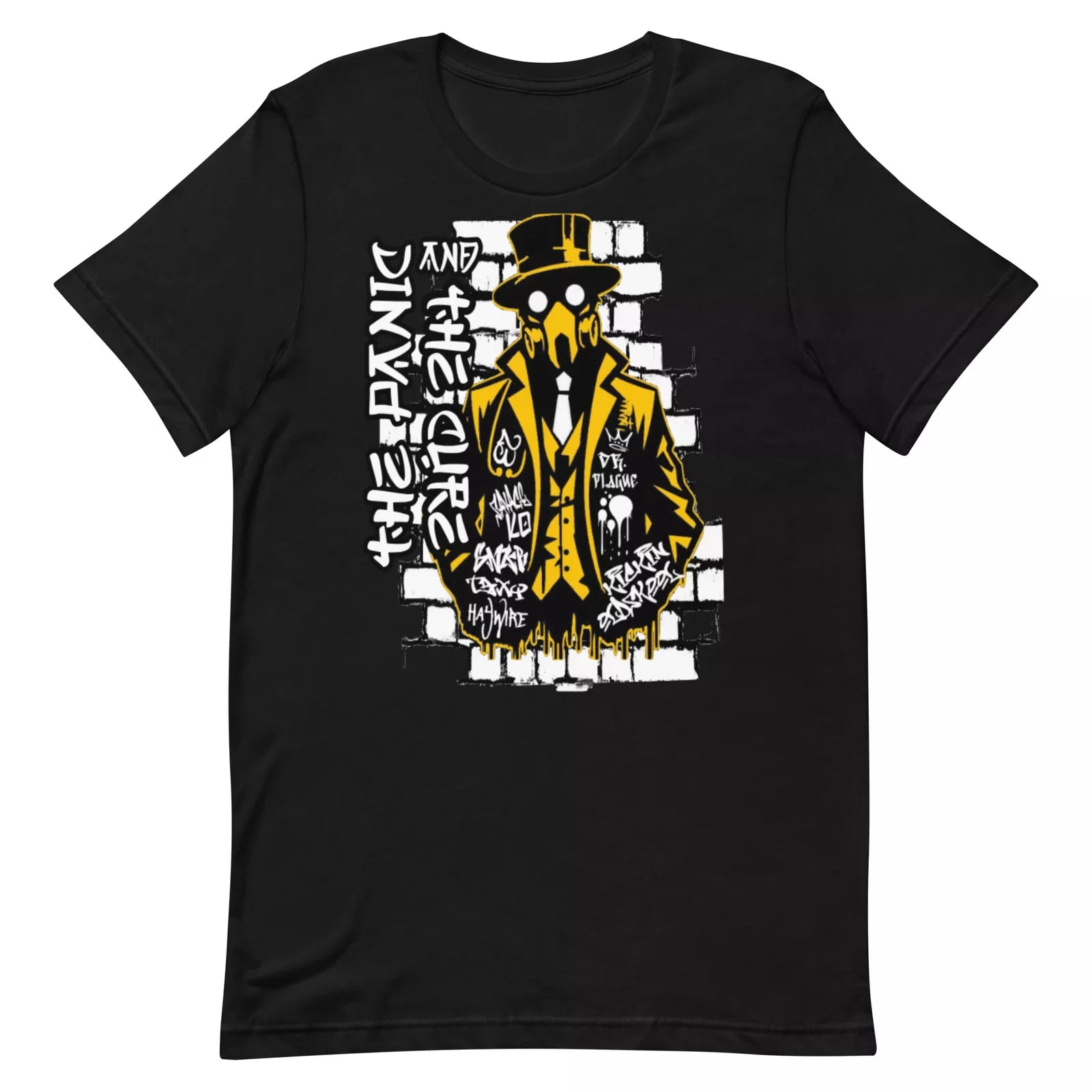 Shirt to Match Jordan 1 OG Taxi Yellow Toe - Plague Doctor Graphic Sneaker Tee 555088-711 T-Shirt, Sneaker Match Tee