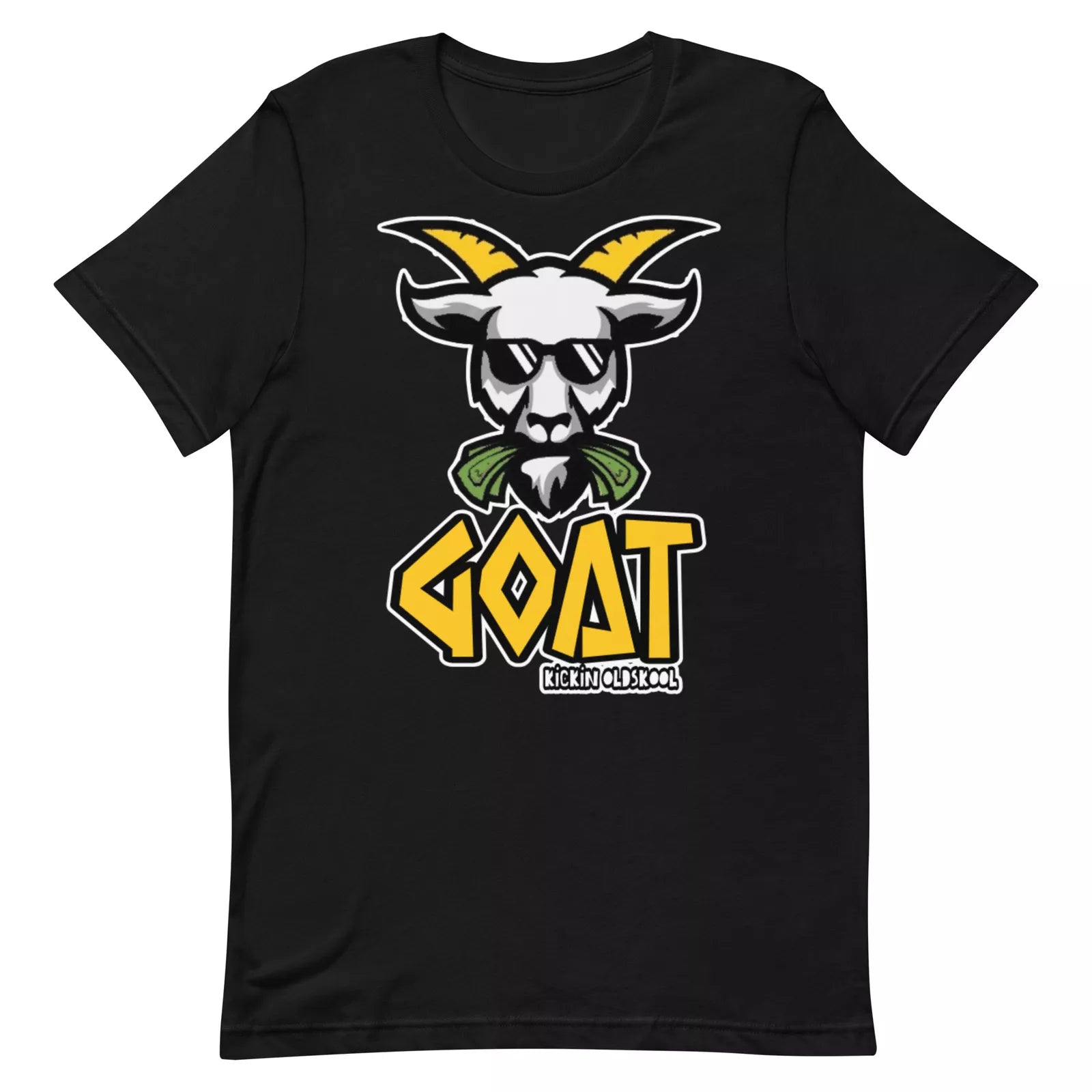 Shirt to Match Jordan Retro 6 Yellow Ochre - GOAT Money Graphic Sneaker Tee CT8529-170 T-Shirt, Sneaker Match Tee