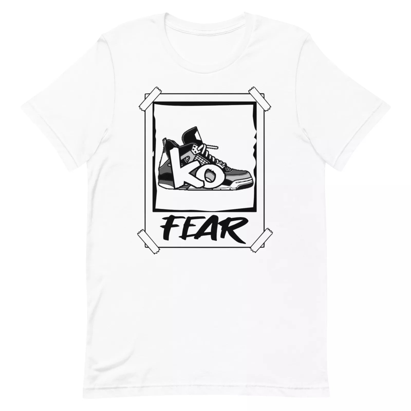 Shirt to Match Jordan Retro 4 Fear - Sneaker Polaroid Graphic Tee FQ8138-002 T-Shirt, Sneaker Match Tee