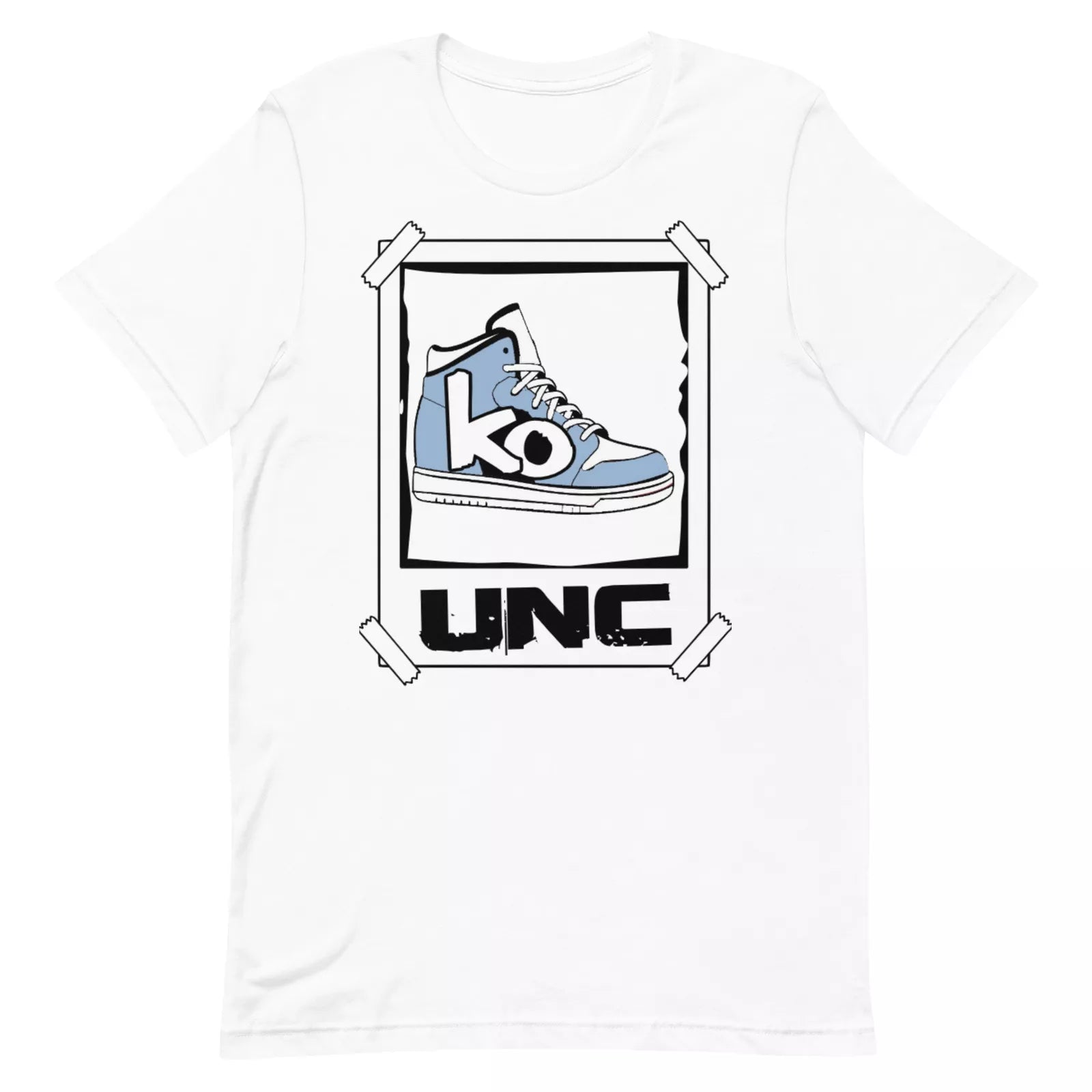 Shirt to Match Jordan 1 Retro High OG University Blue - Sneaker Polaroid Graphic Tee 575441-134 T-Shirt, Sneaker Match Tee