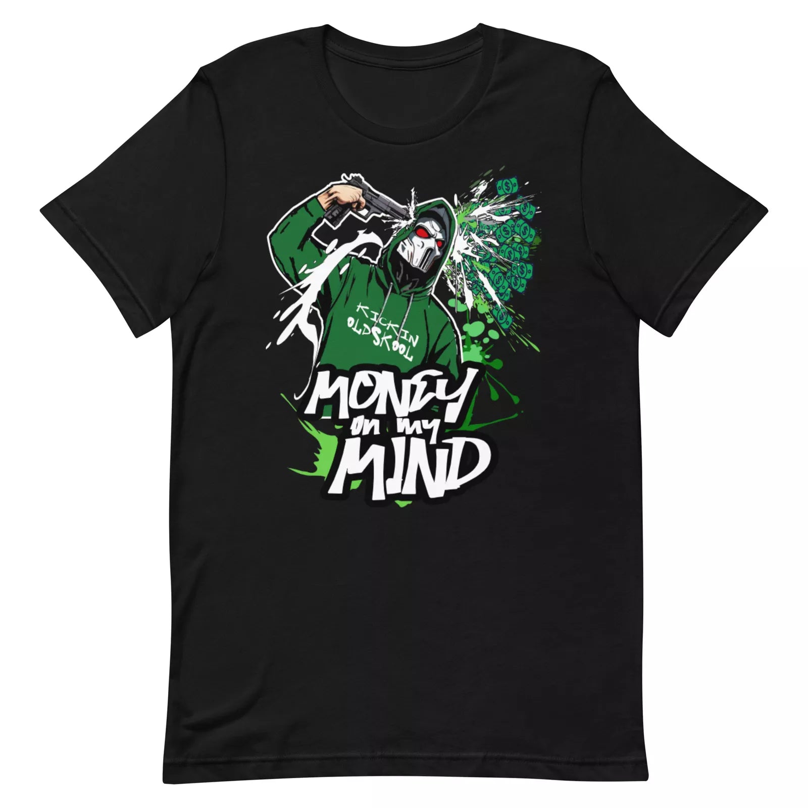 Shirt to Match Jordan Retro 3 Pine Green - Money Mind Graphic Sneaker Tee CT8532-030 T-Shirt, Sneaker Match Tee