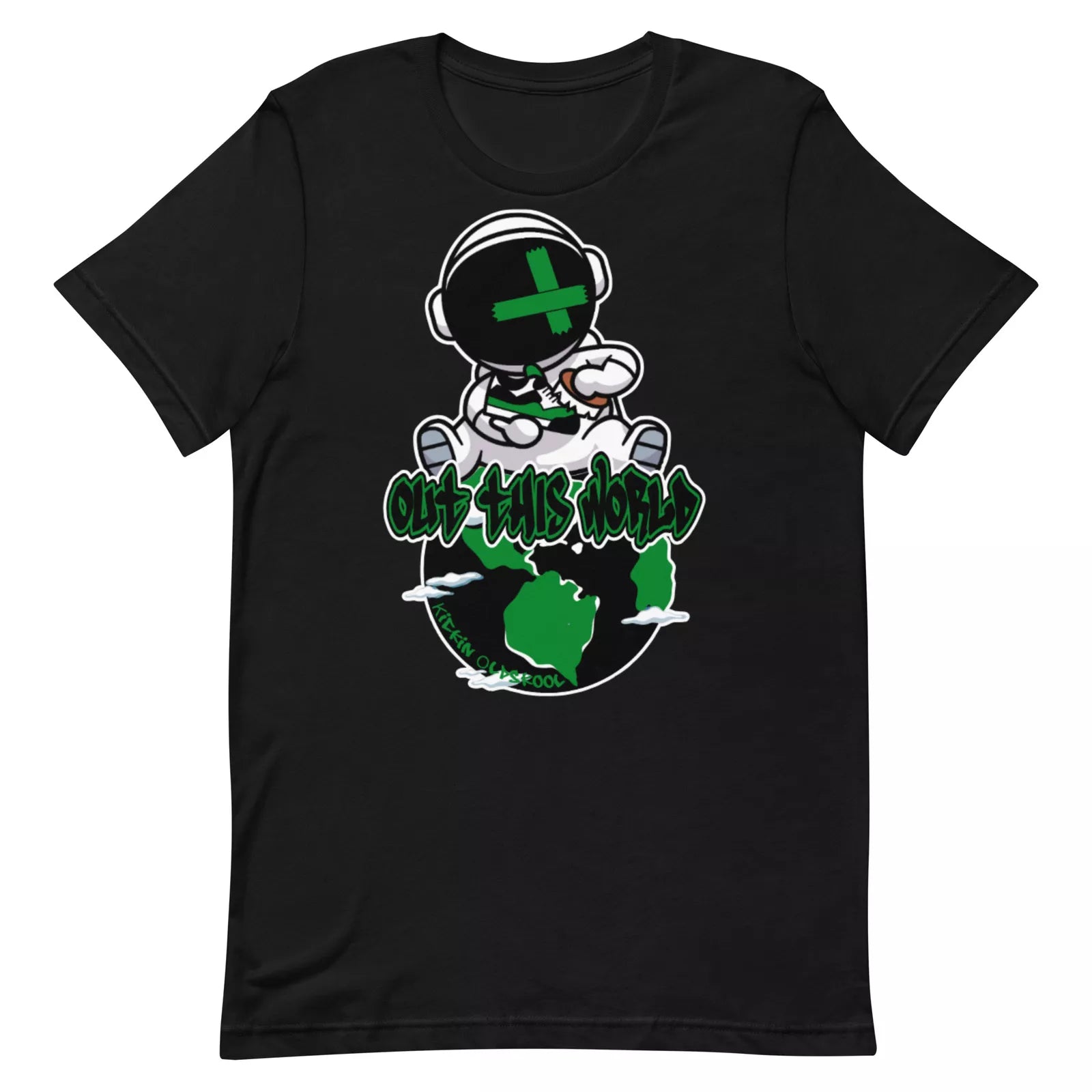Shirt to Match Jordan Retro 3 Pine Green - Astronaut Graphic Sneaker Tee CT8532-030 T-Shirt, Sneaker Match Tee