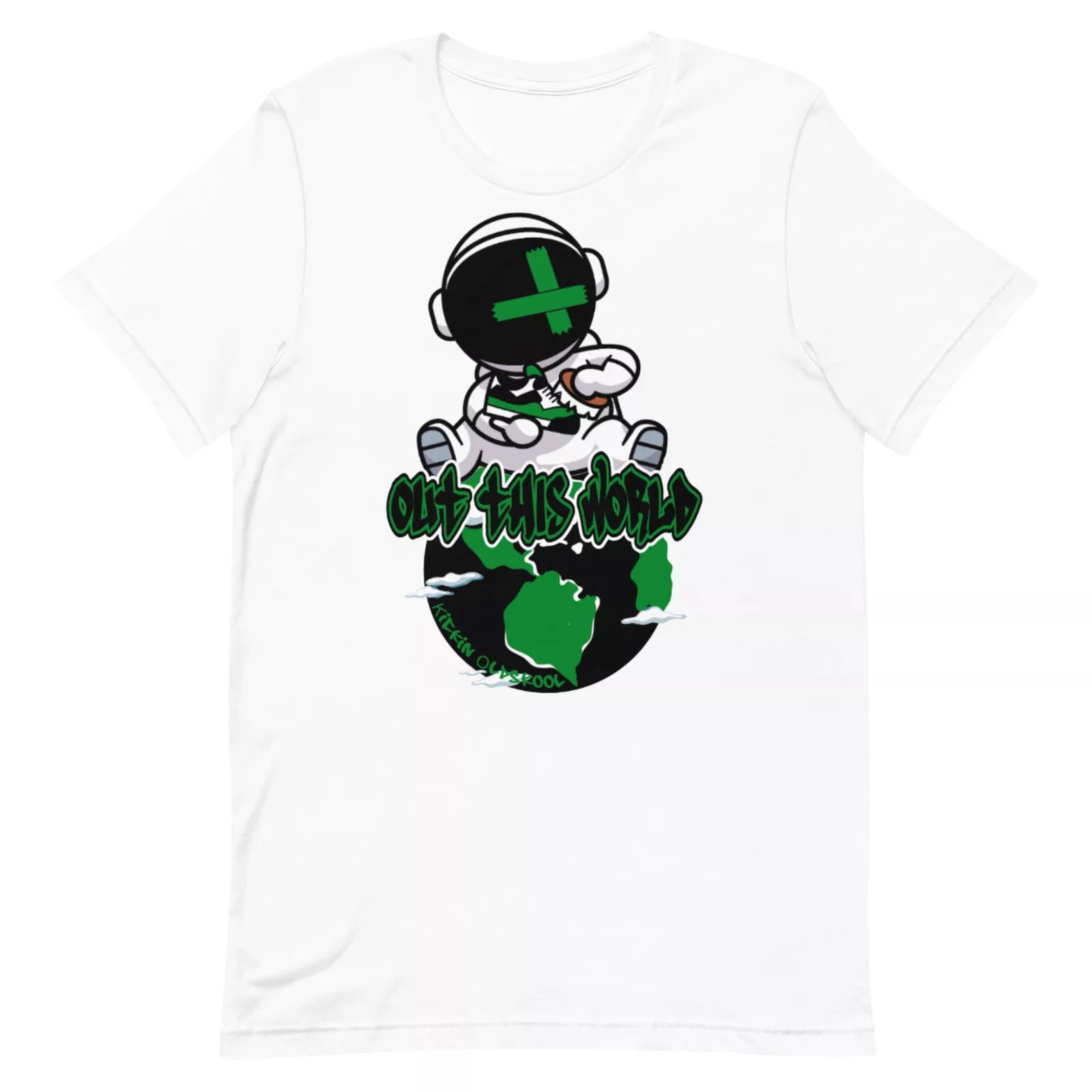 Shirt to Match Jordan Retro 3 Pine Green - Astronaut Graphic Sneaker Tee CT8532-030 T-Shirt, Sneaker Match Tee