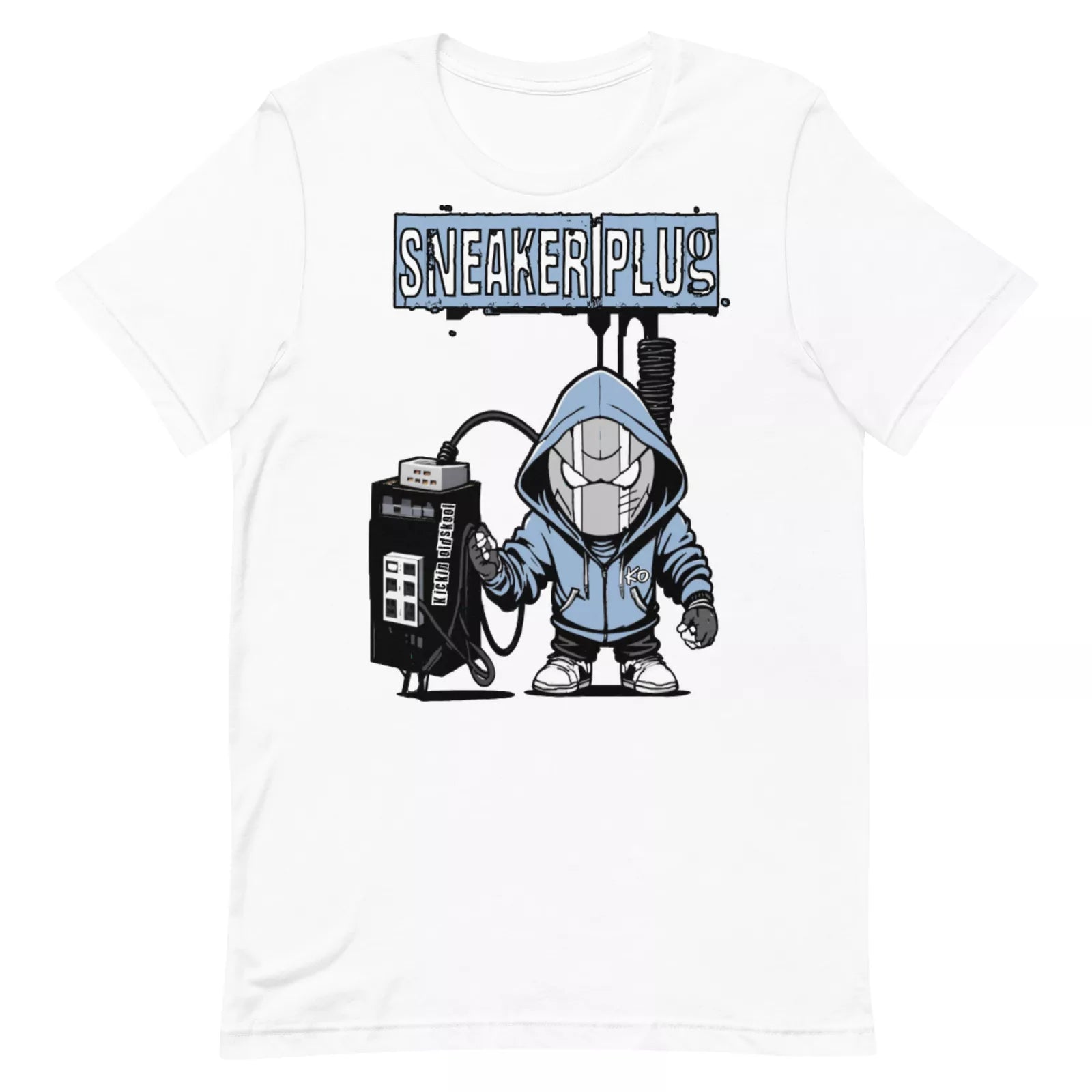 Shirt to Match Jordan 4 Retro University Blue - Sneaker Plug University Blue Graphic Tee CT8527-400 T-Shirt, Sneaker Match Tee
