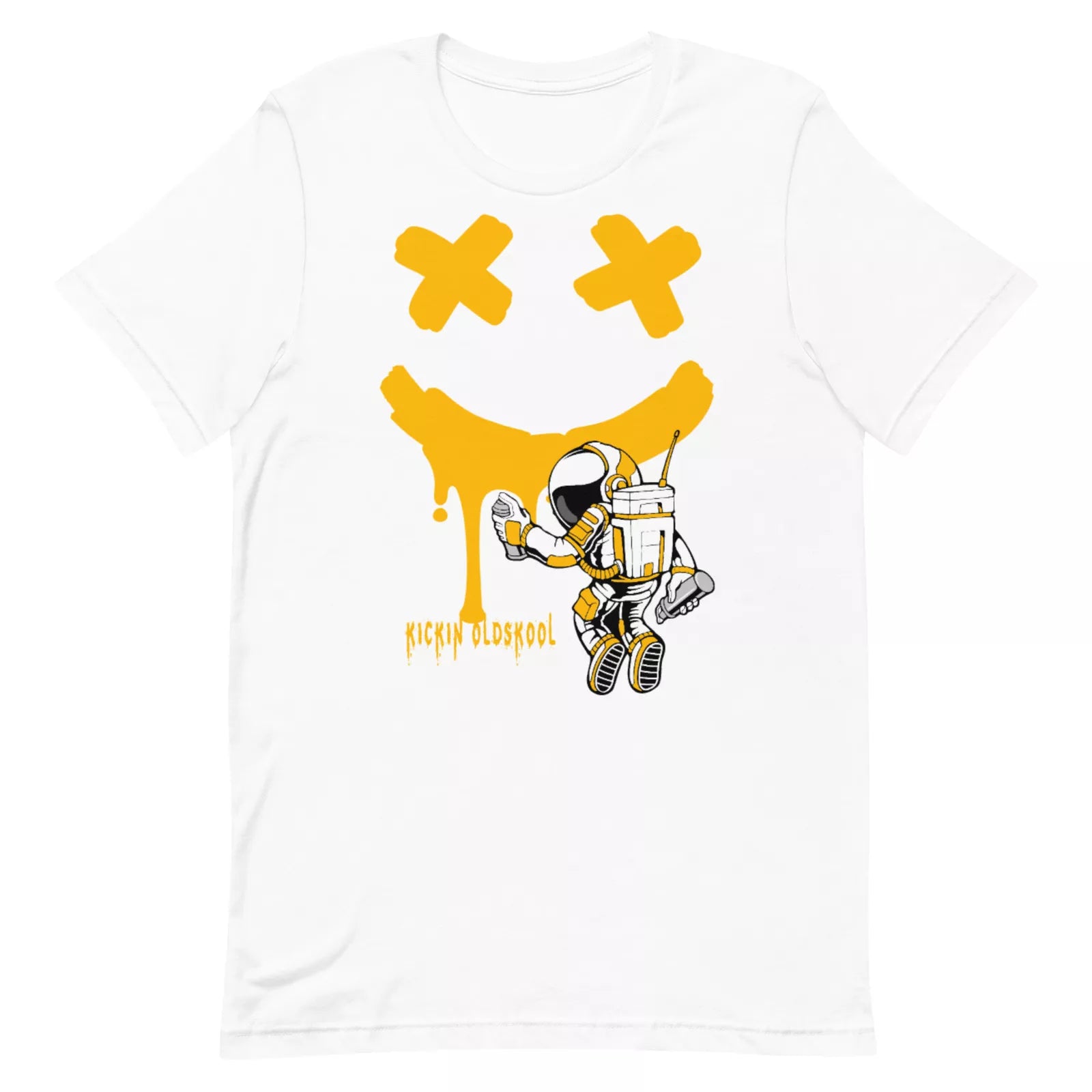 Shirt to Match Jordan 1 High OG Taxi Yellow Toe - Astronaut Drip Graphic Tee 555088-711 T-Shirt, Sneaker Match Tee