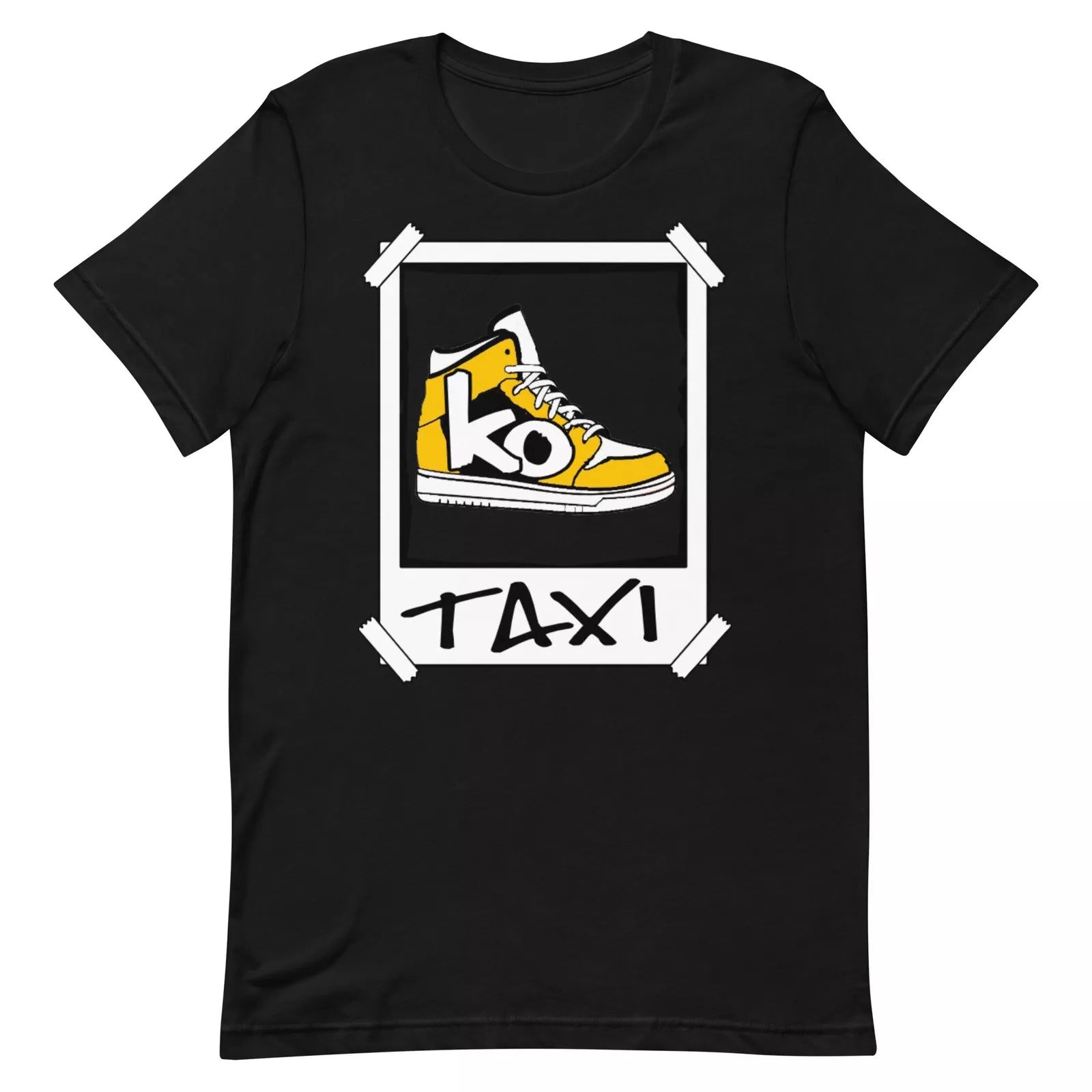Shirt to Match Jordan Retro 1 High Taxi Yellow Toe - Sneaker Graphic Tee 555088-711 T-Shirt, Sneaker Match Tee
