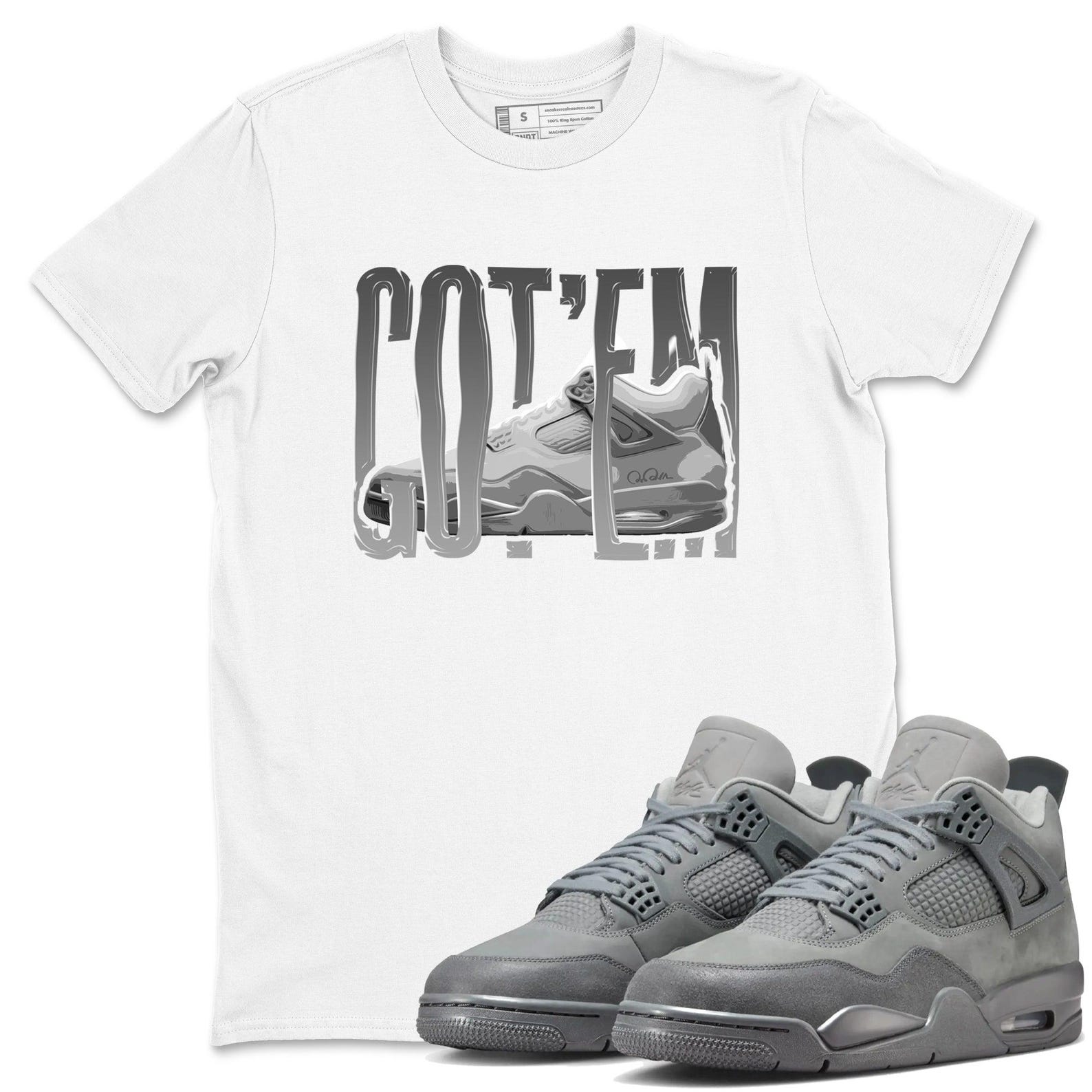 Wiggling Gotem Unisex Shirts To Match Jordans Jordan 4s Wet Cement, FQ7928-001 T-Shirt, Sneaker Match Tee