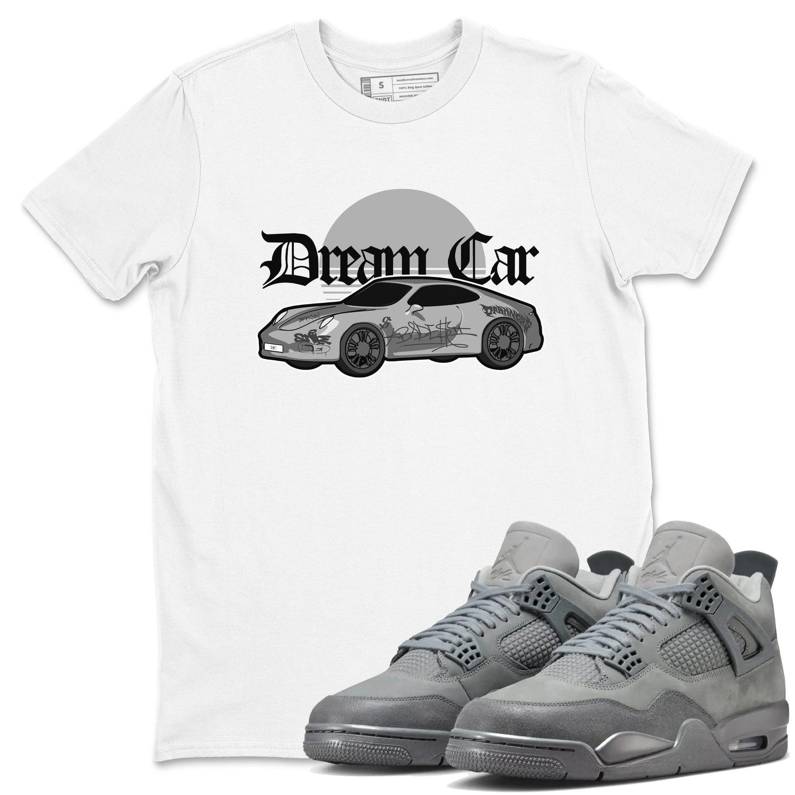 Dream Car Unisex Shirts To Match Jordans Jordan 4s Wet Cement, FQ7928-001 T-Shirt, Sneaker Match Tee