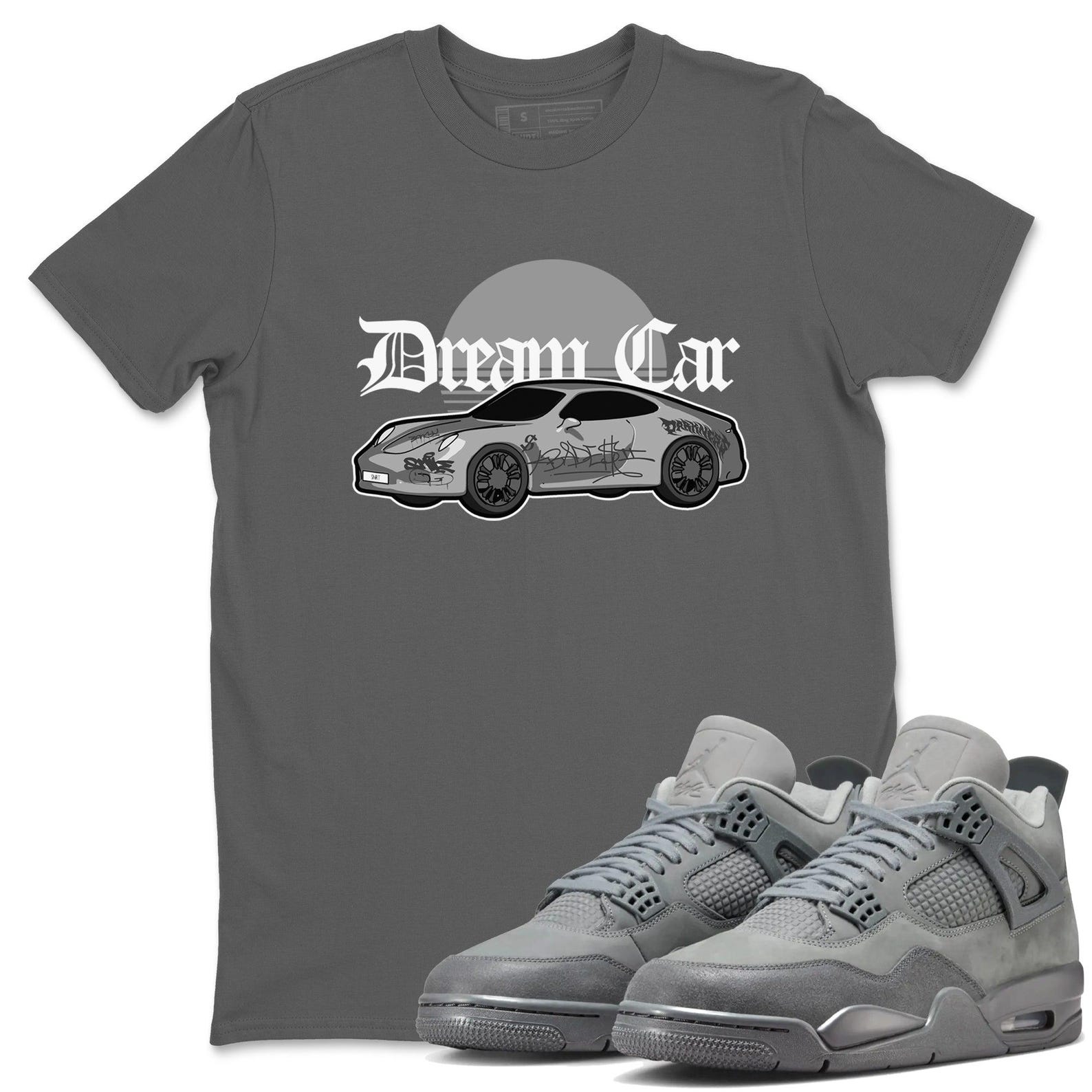 Dream Car Unisex Shirts To Match Jordans Jordan 4s Wet Cement, FQ7928-001 T-Shirt, Sneaker Match Tee