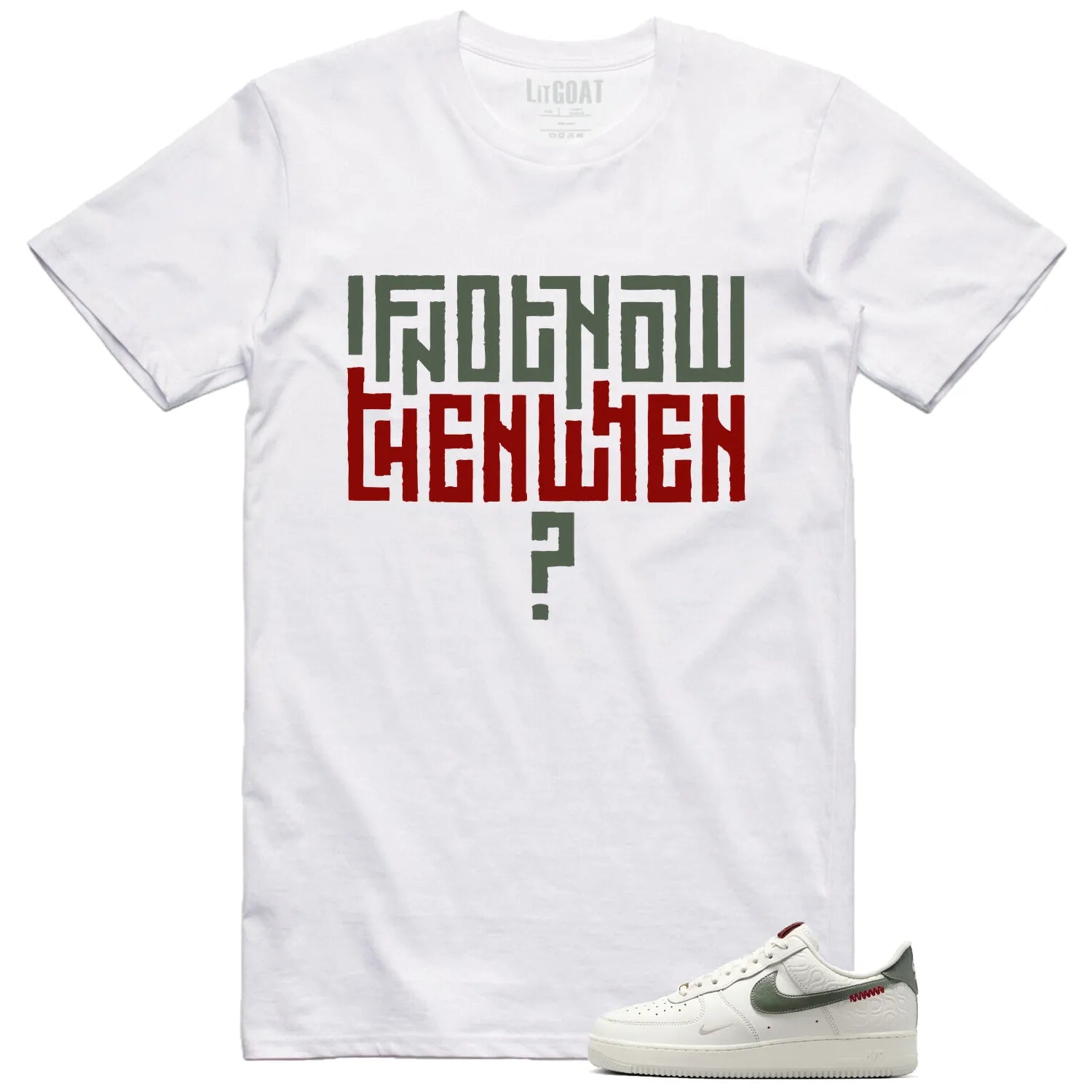 Air Force 1 Low Year Of The Snake Style T-shirt Motivational Graphic HV5979-130 T-Shirt, Sneaker Match Tee