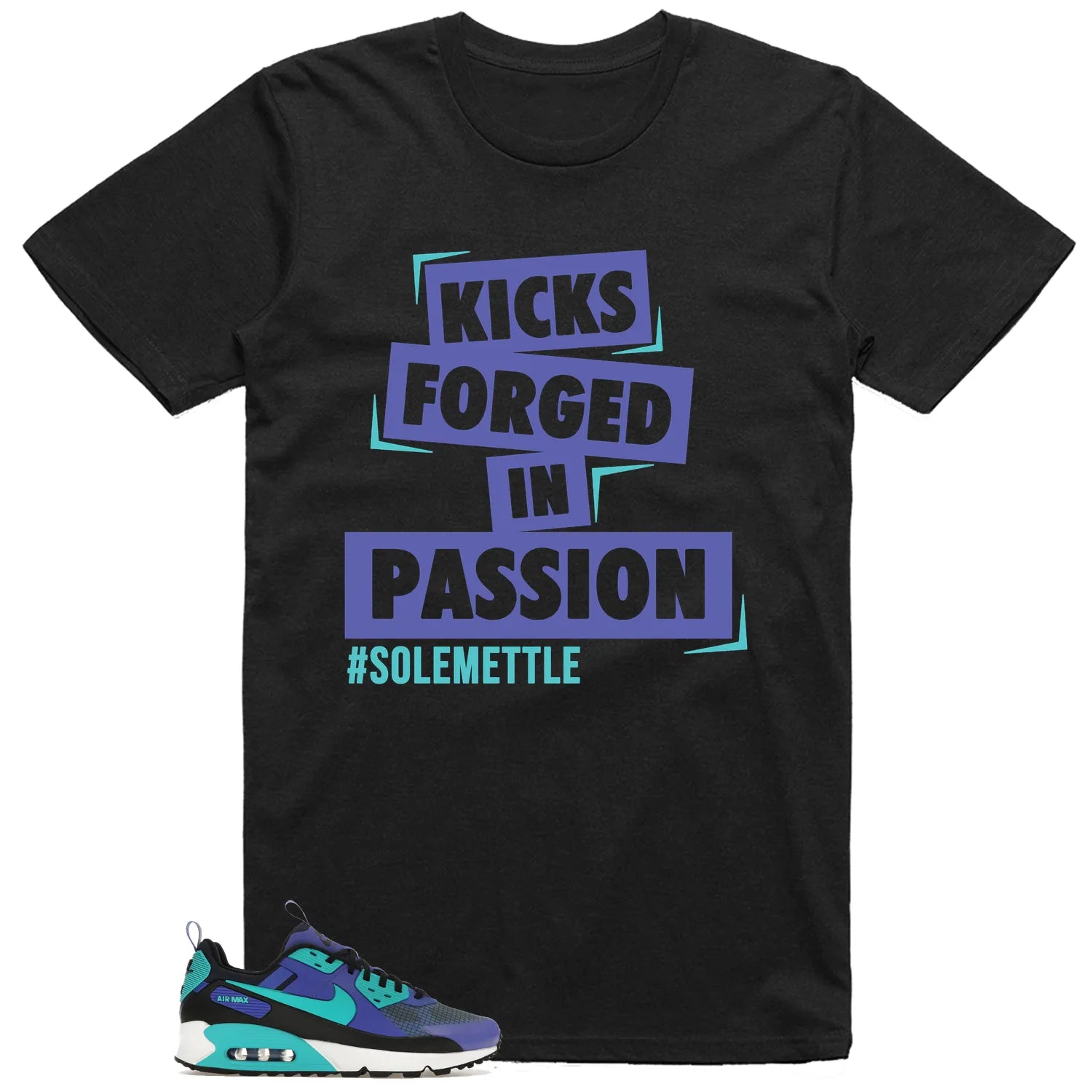 Passion Kicks Tee , Perfect Match for Air Max 90 Drift Persian Violet FB2877-500 T-Shirt, Sneaker Match Tee