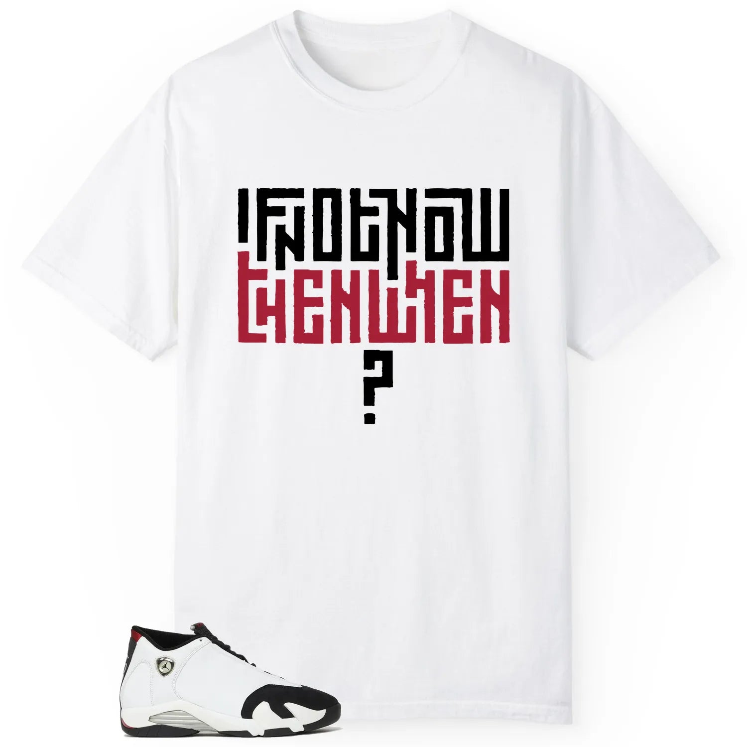 Air Jordan 14 Black Toe 2024 Style T-shirt Motivational Graphic 487471-160 T-Shirt, Sneaker Match Tee