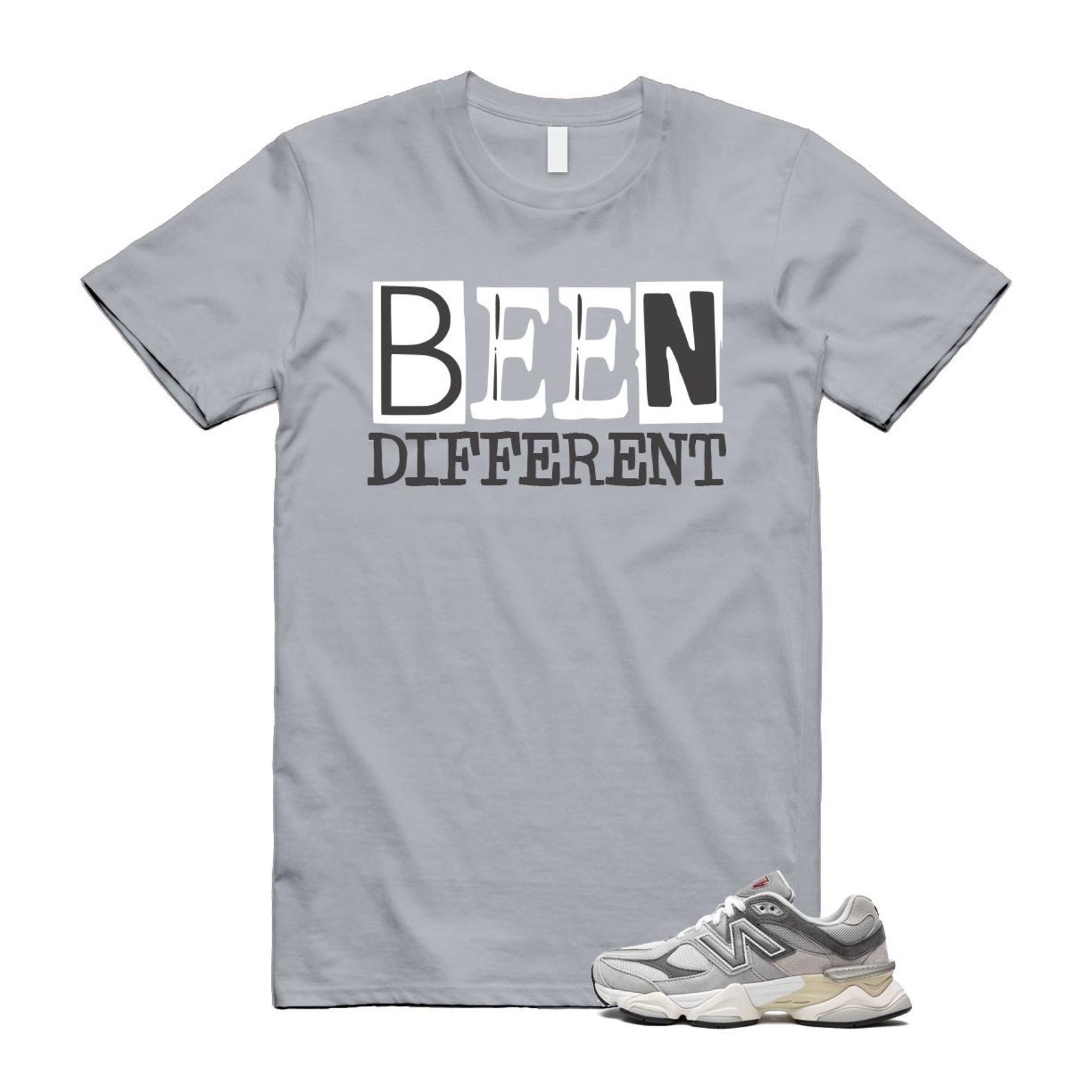 9060 Rain Cloud Grey Castlerock T Shirt Match BEEN U9060GRY T-Shirt, Sneaker Match Tee