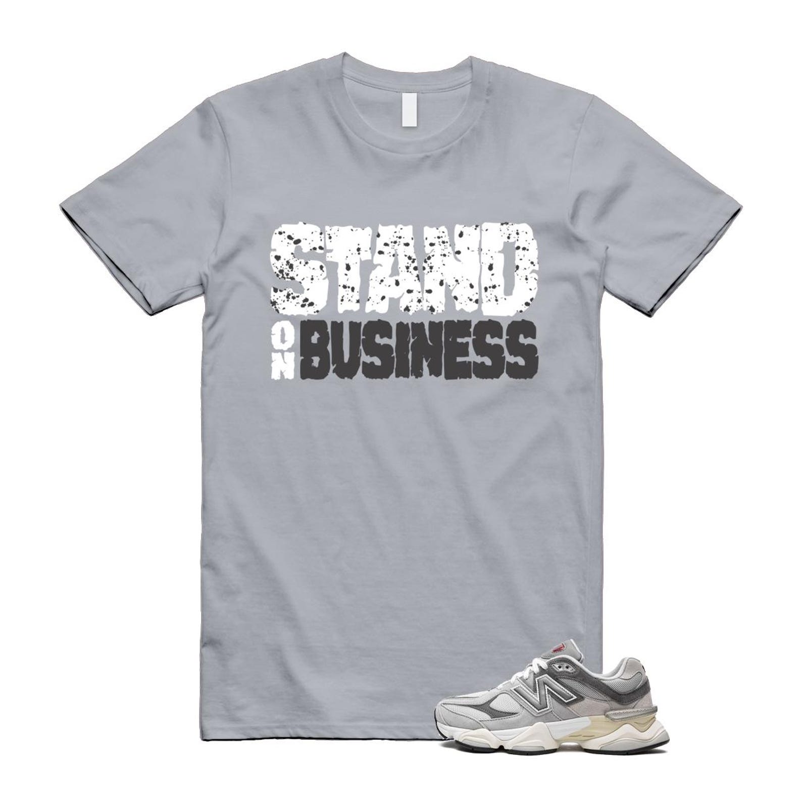 9060 Rain Cloud Grey Castlerock T Shirt Match Stand On Business U9060GRY T-Shirt, Sneaker Match Tee