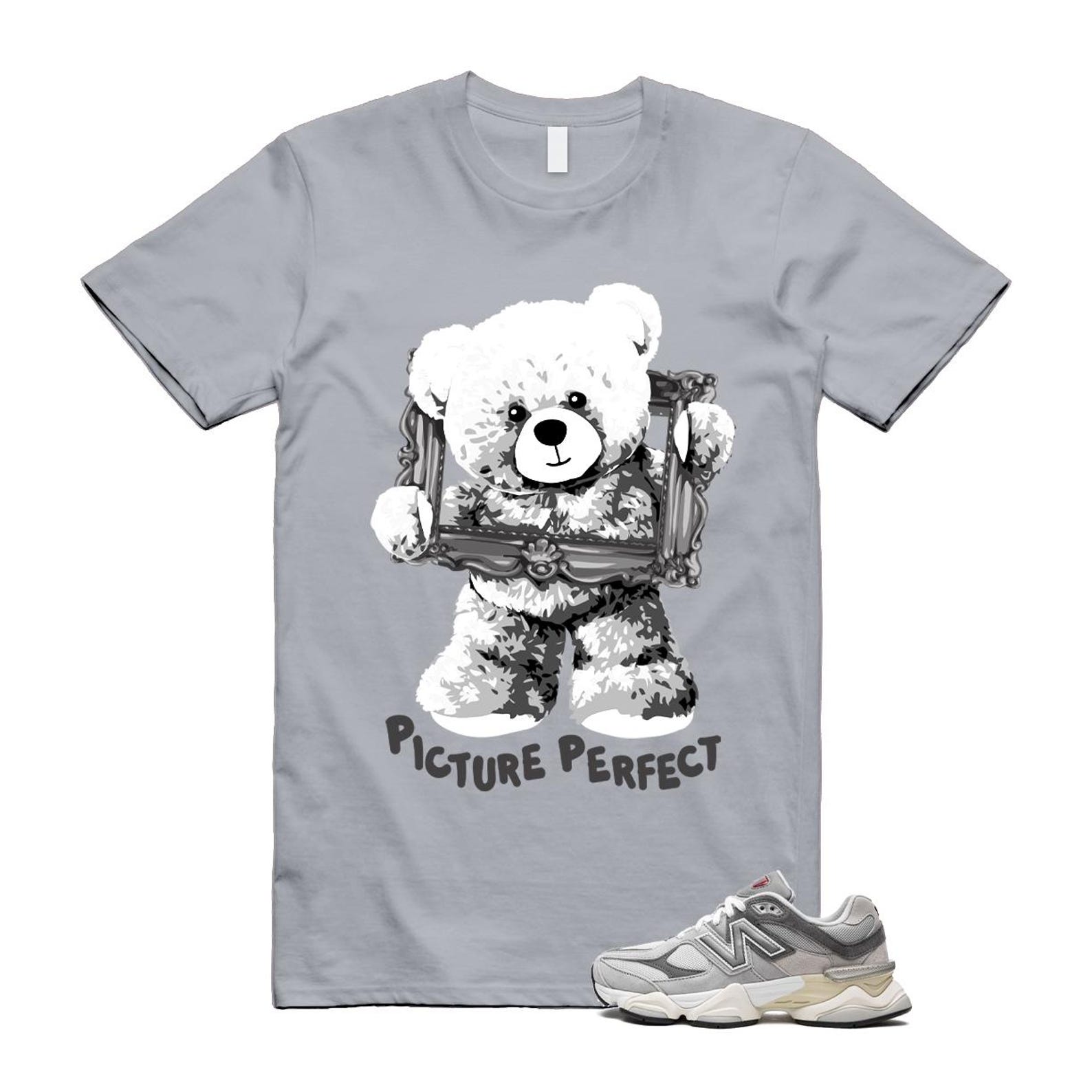 9060 Rain Cloud Grey Castlerock T Shirt Match PIC U9060GRY T-Shirt, Sneaker Match Tee