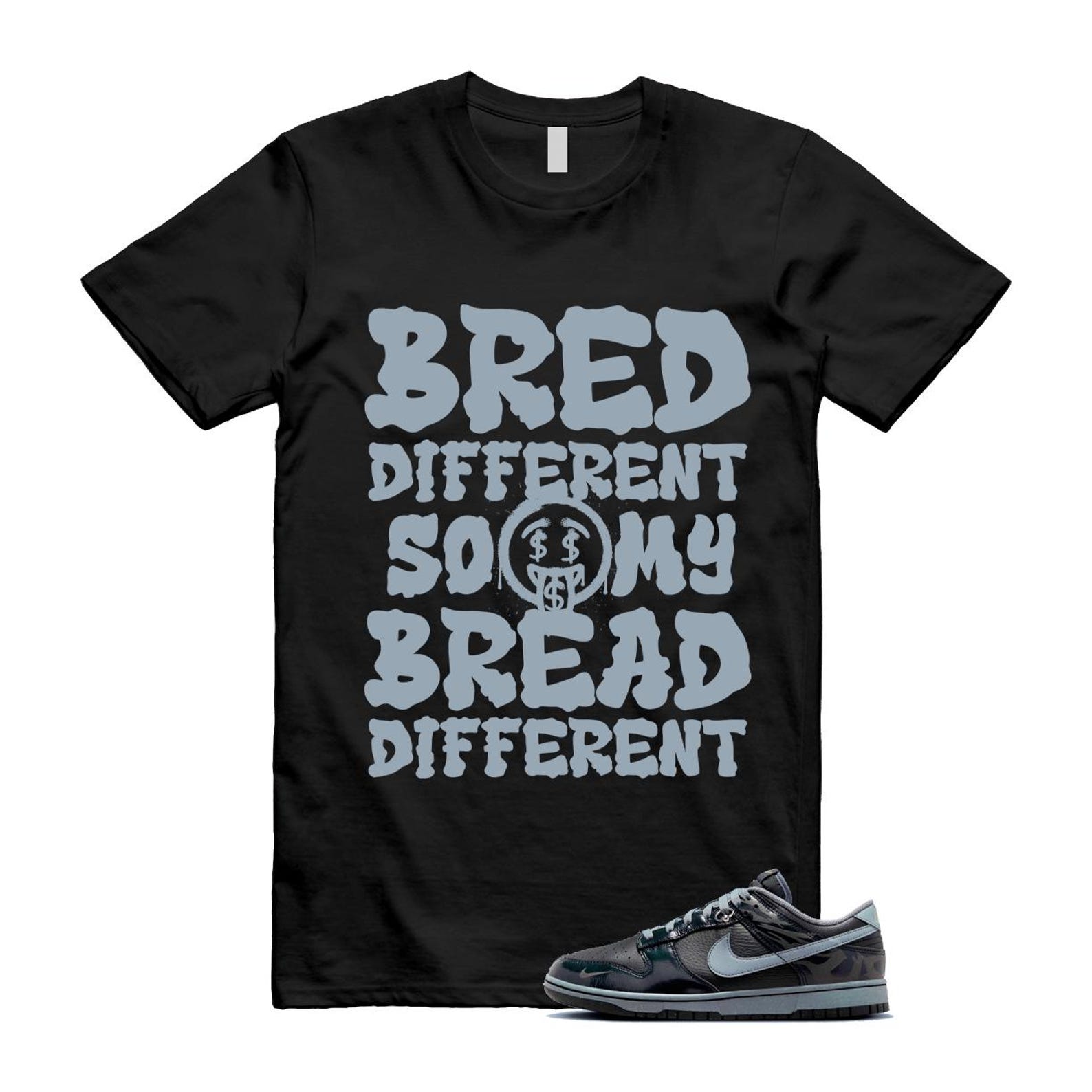 Dunk Berlin Black Off Noir Cool Grey Jade Horizon Low T Shirt Match BDBD FZ3053-001 T-Shirt, Sneaker Match Tee