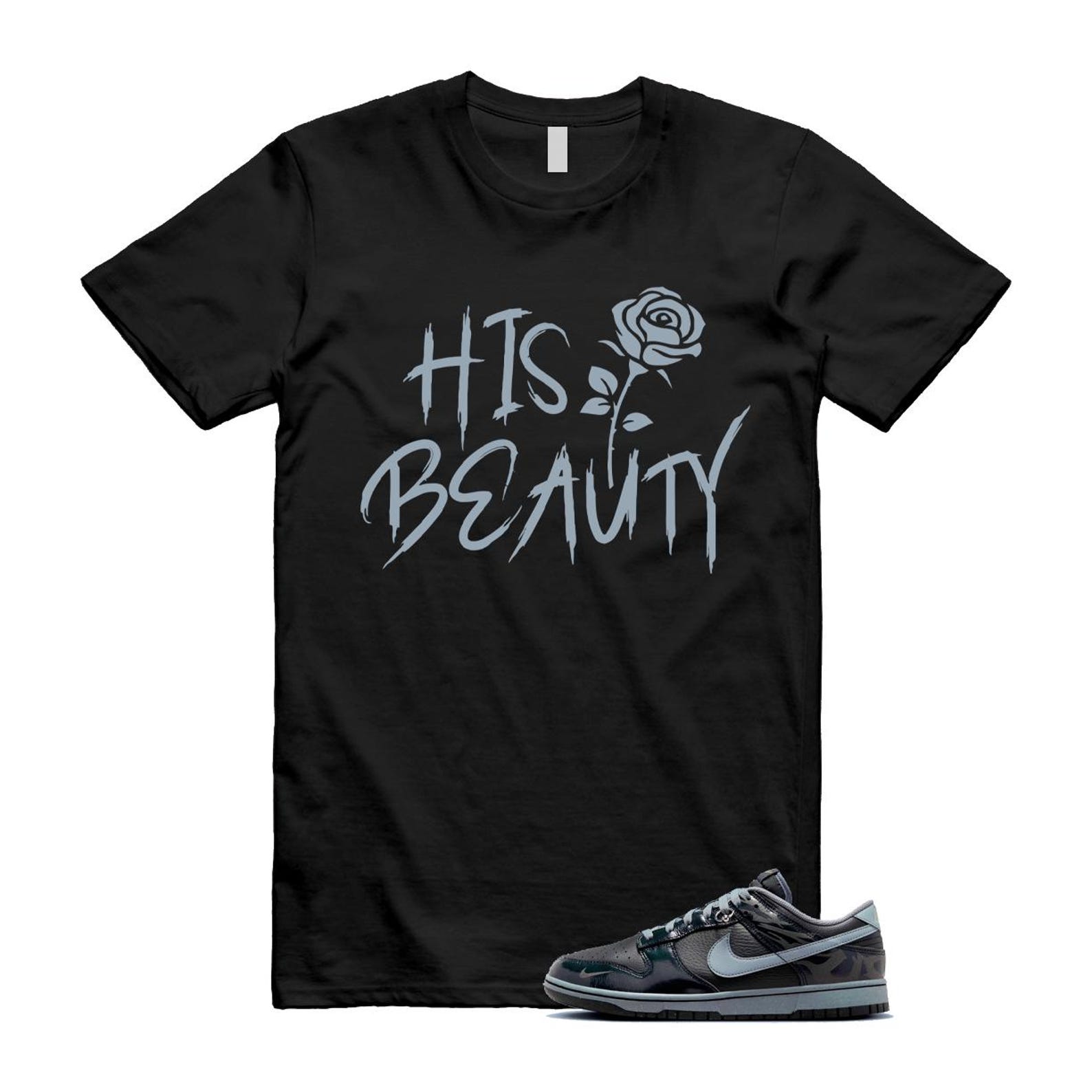 Dunk Berlin Black Off Noir Cool Grey Jade Horizon Low T Shirt Match BEAUTY FZ3053-001 T-Shirt, Sneaker Match Tee